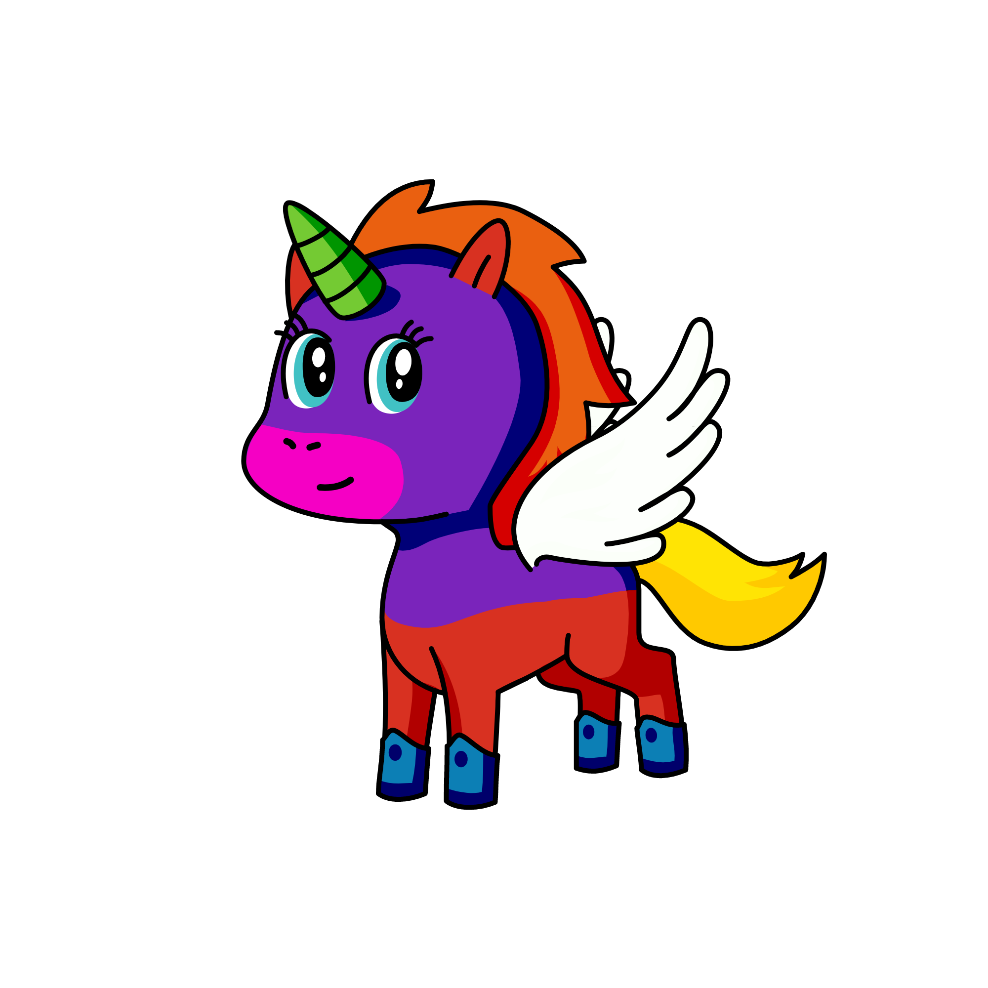 Unicorn rainbow high, the unicorn