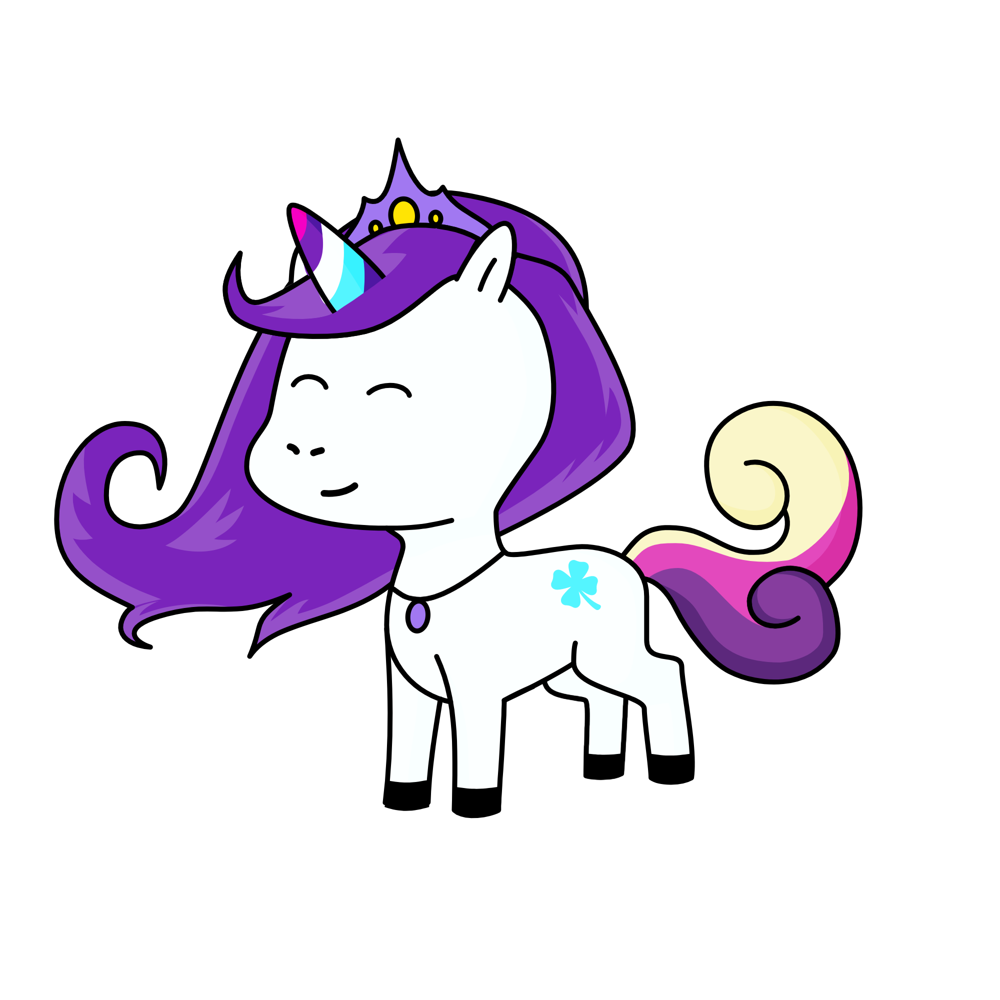Queen bella, the unicorn