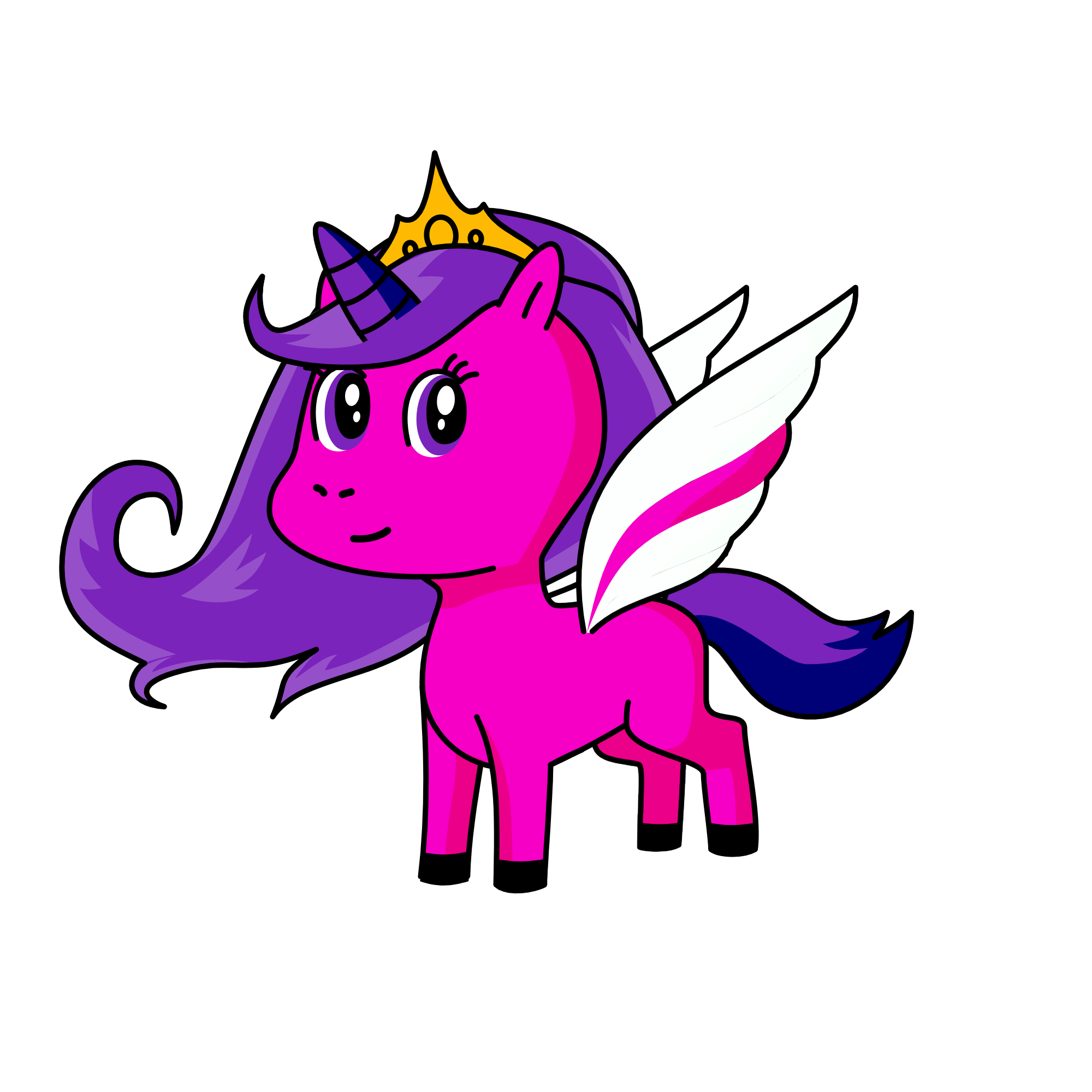 Pipp, the unicorn