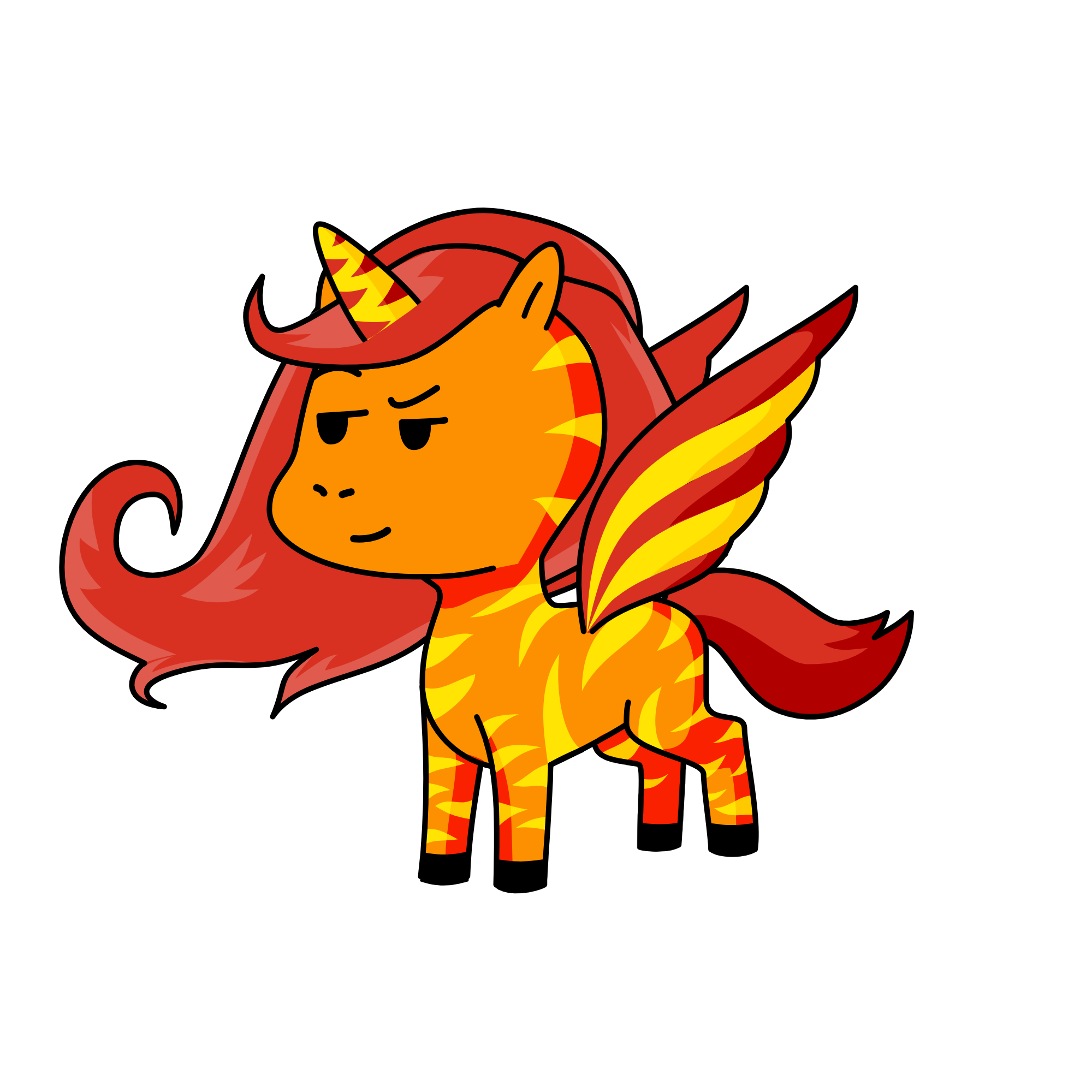 Griffindor, the unicorn