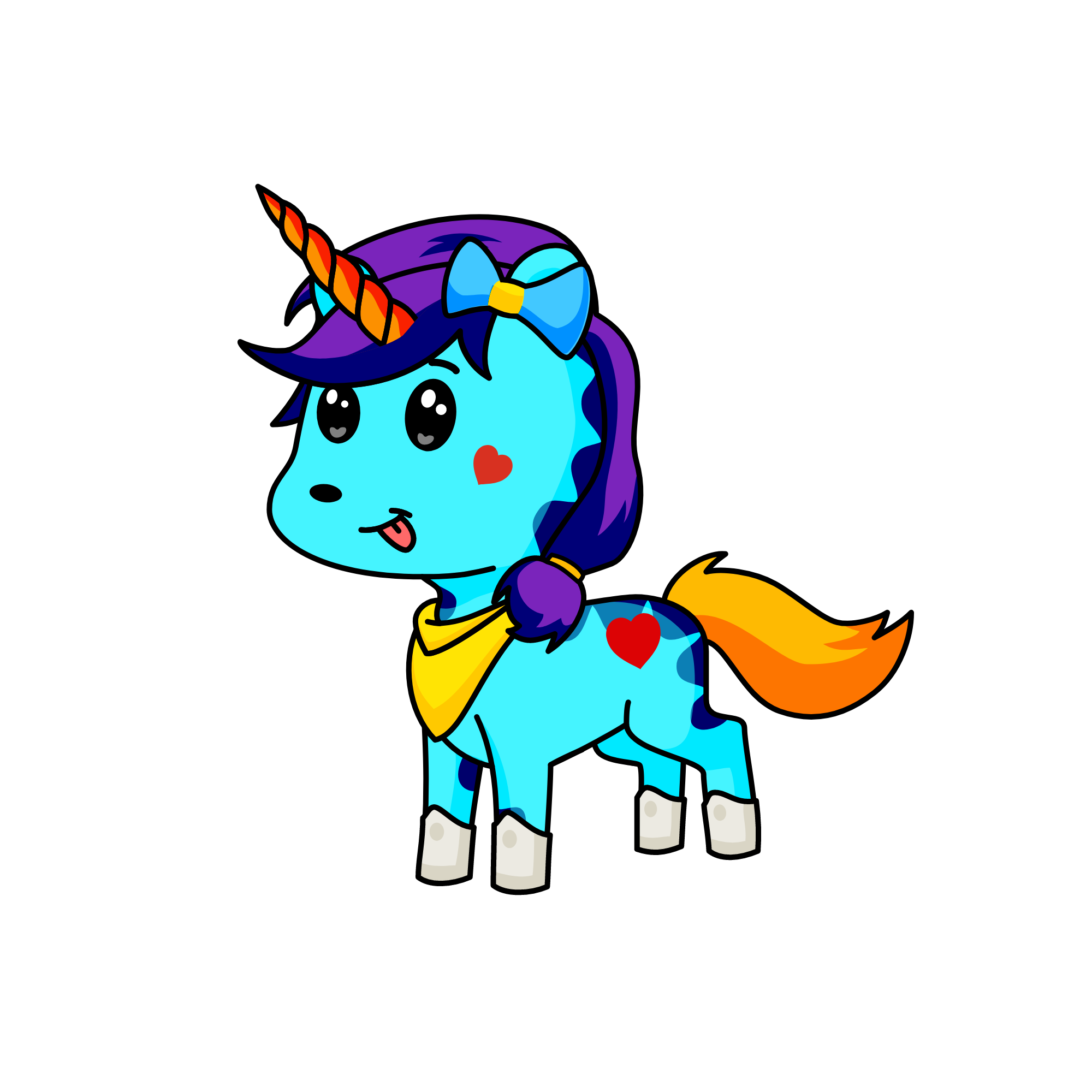 tricorn, the unicorn