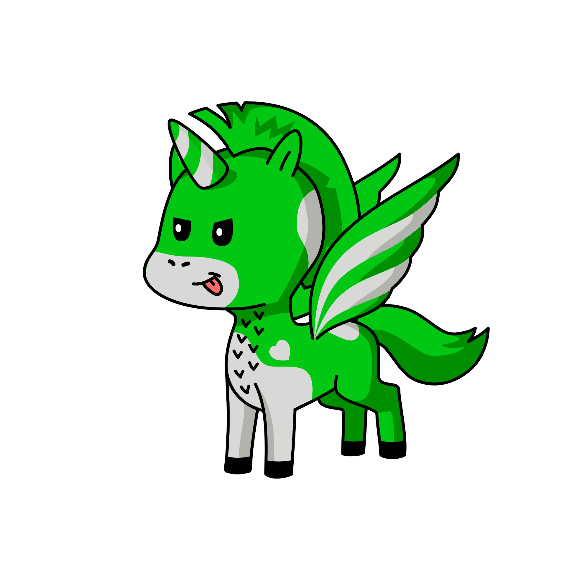 Slytherin, the unicorn