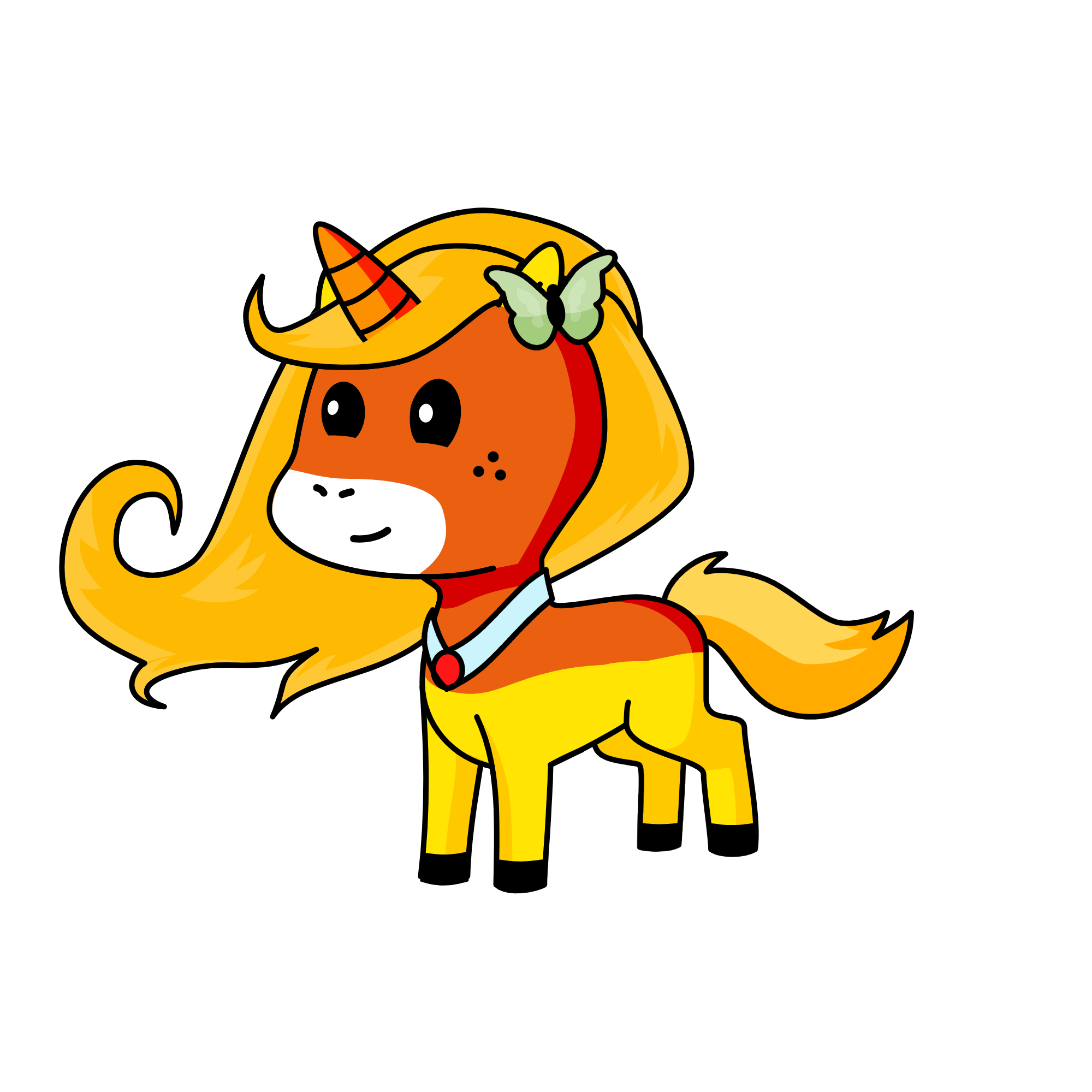 Emily, the unicorn