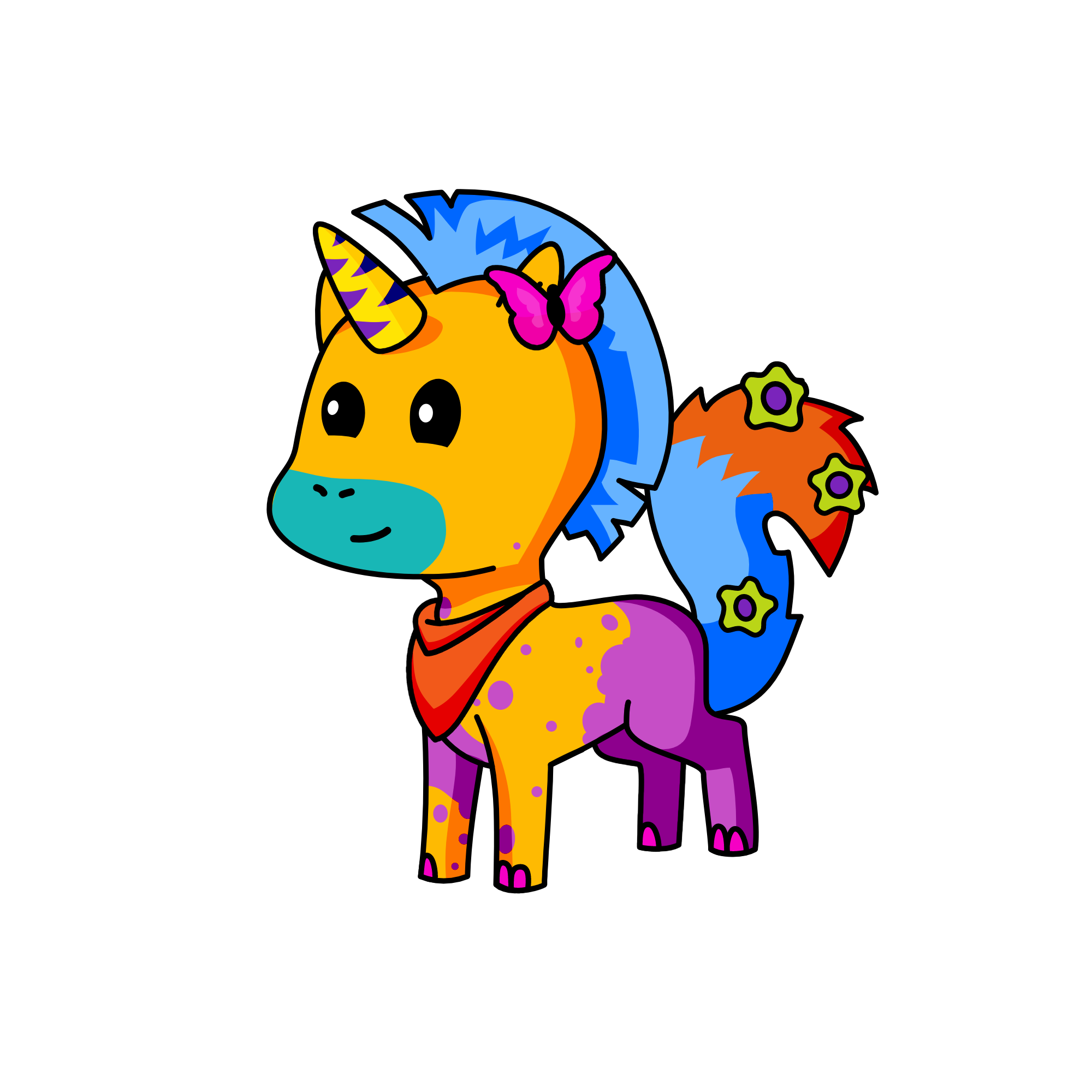 Anita the Almost Broken, the unicorn