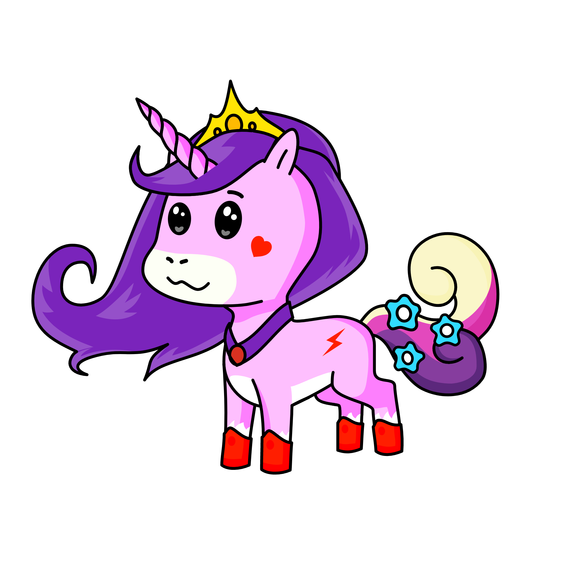 Mimi, the unicorn
