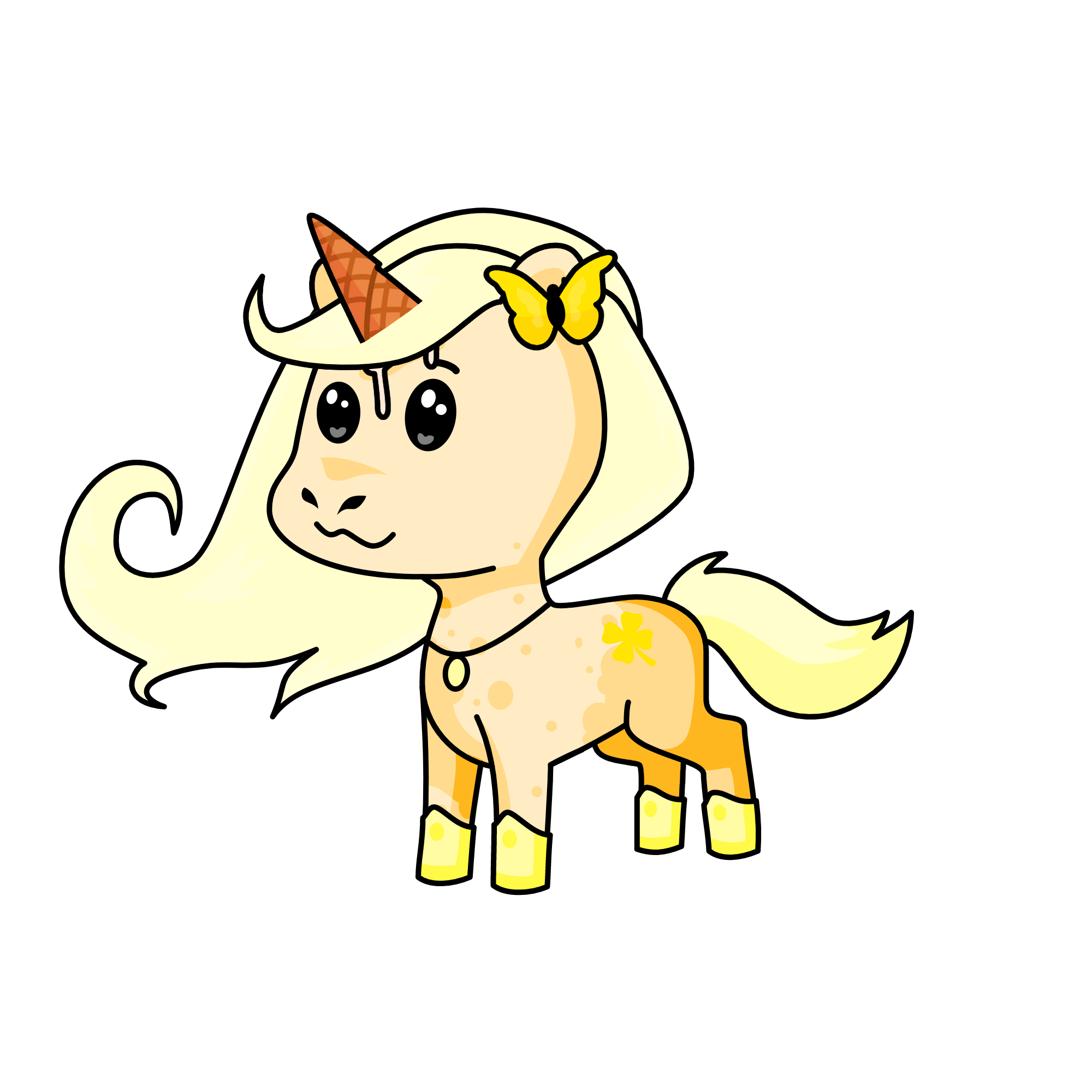 Ice Butter, the unicorn
