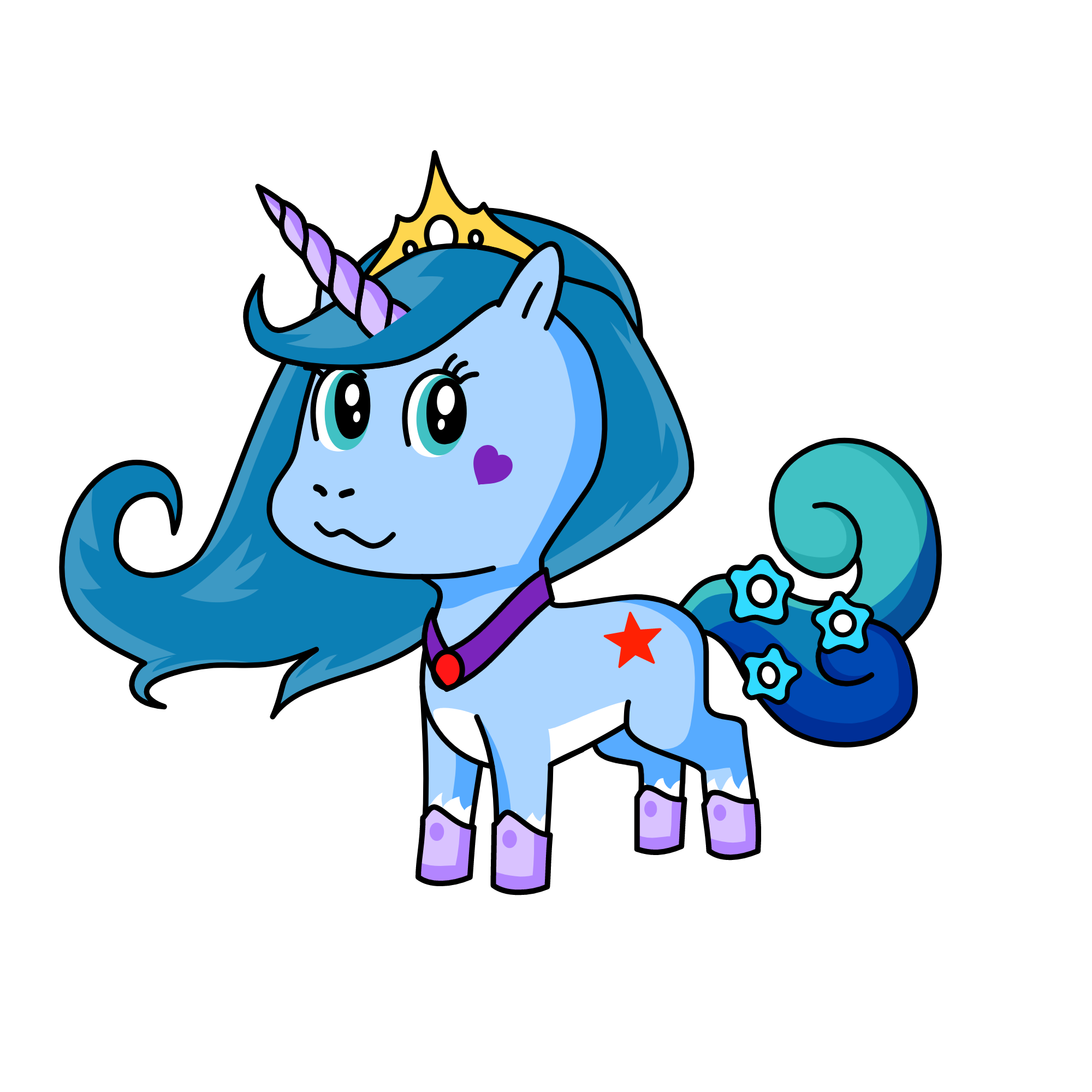 Marinette, the unicorn
