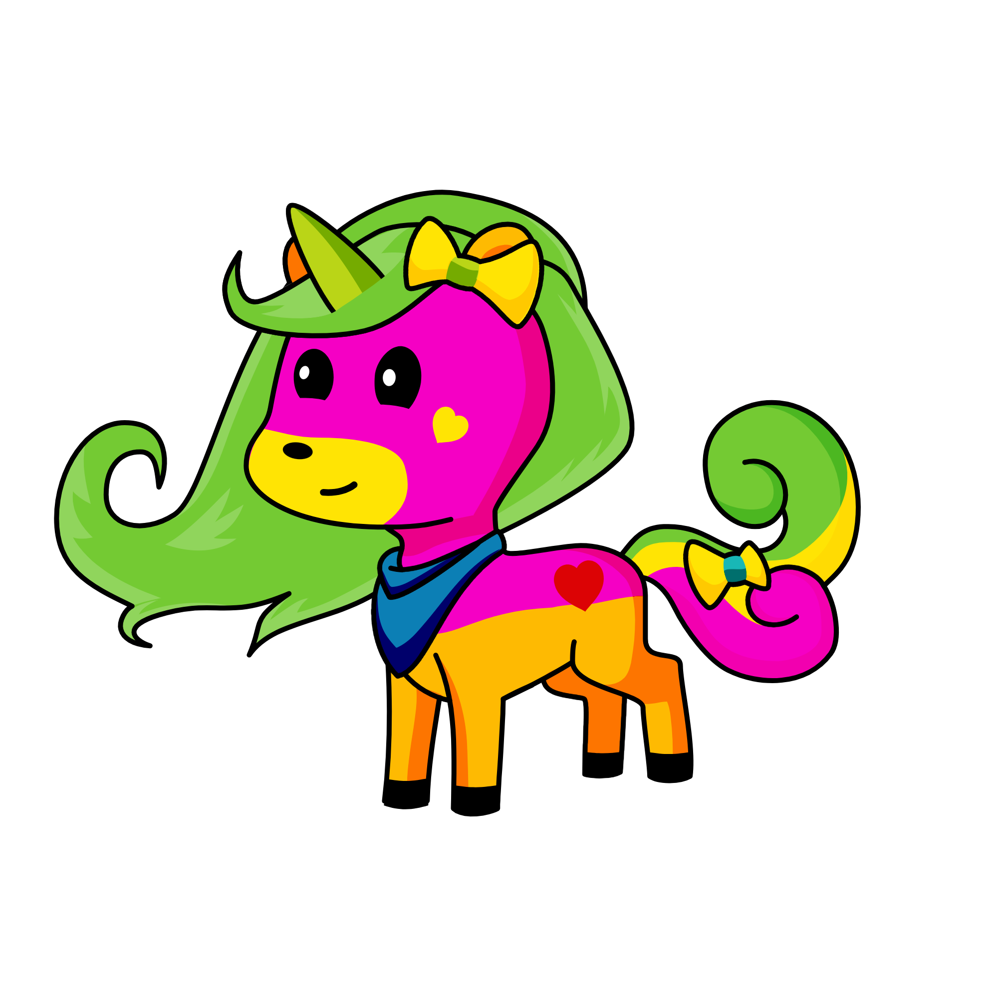 LOVE STAR!, the unicorn