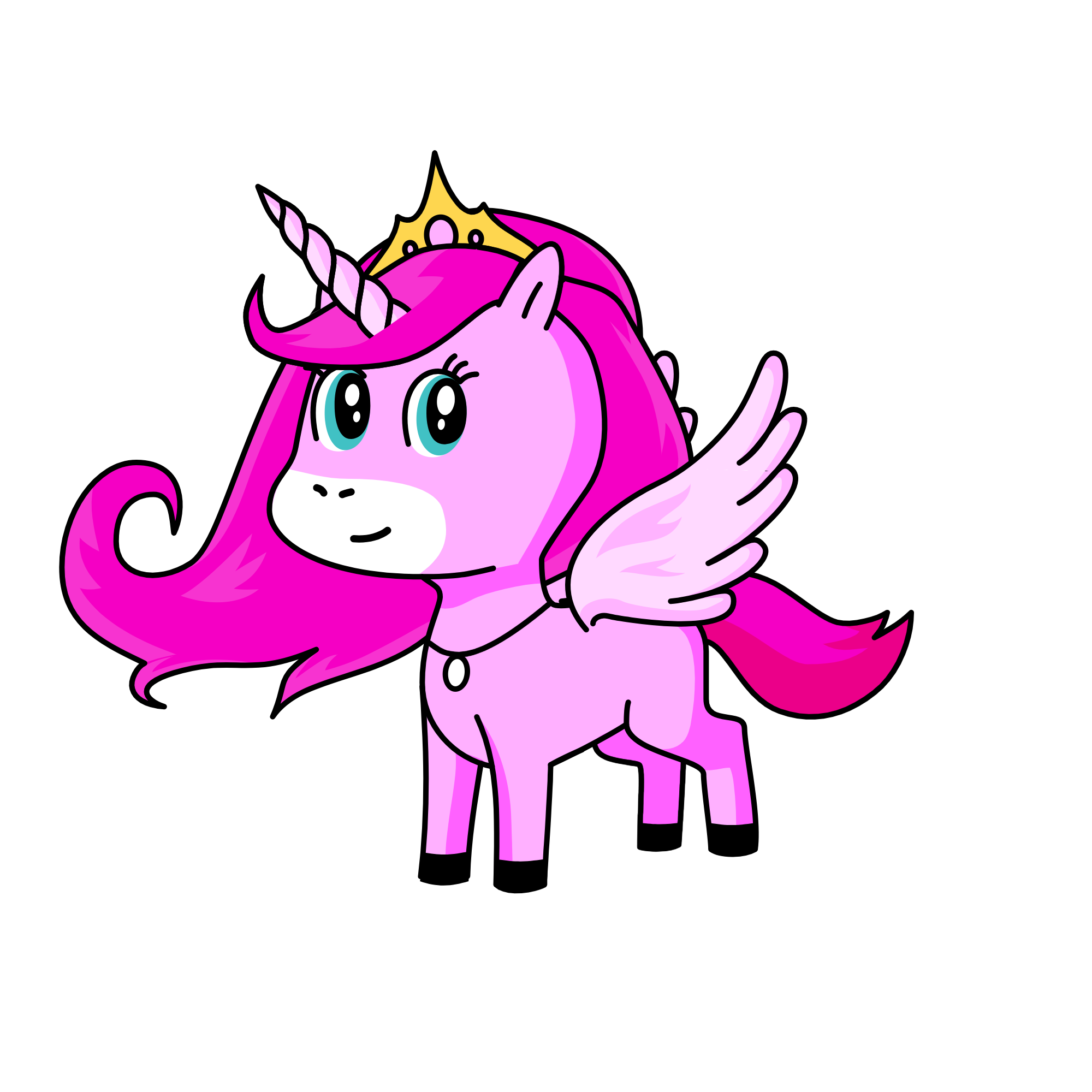 Angel, the unicorn