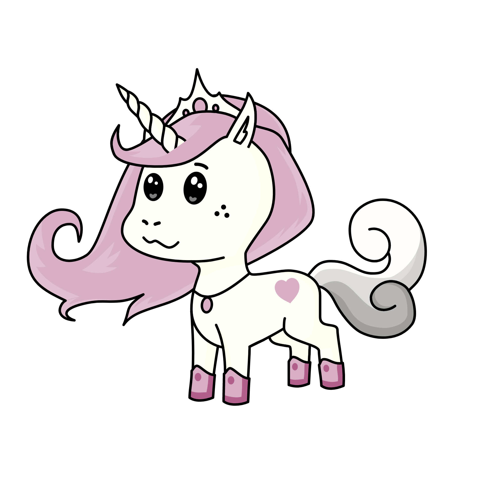 Cloudy Unicorn, the unicorn