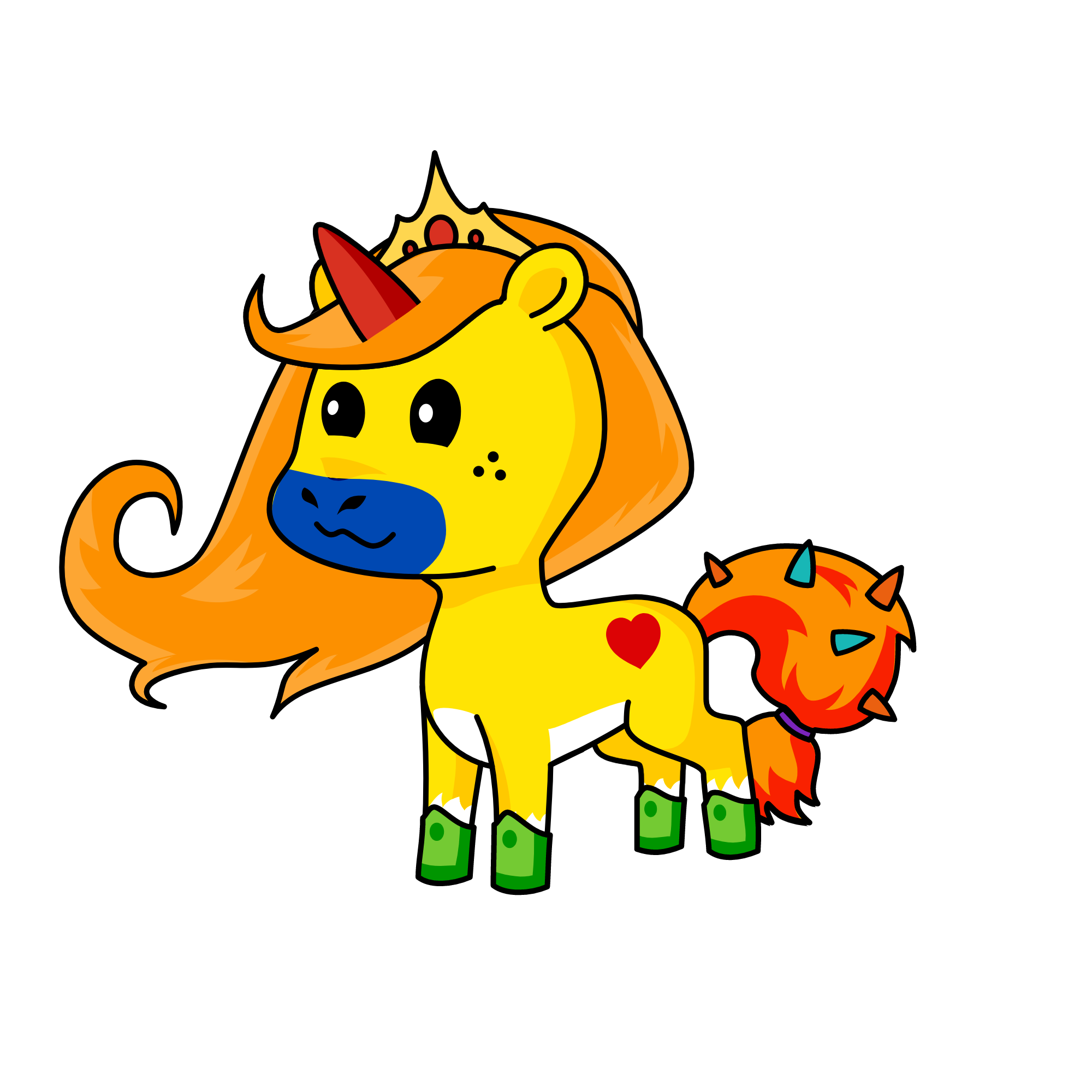 Princess sarah, the unicorn