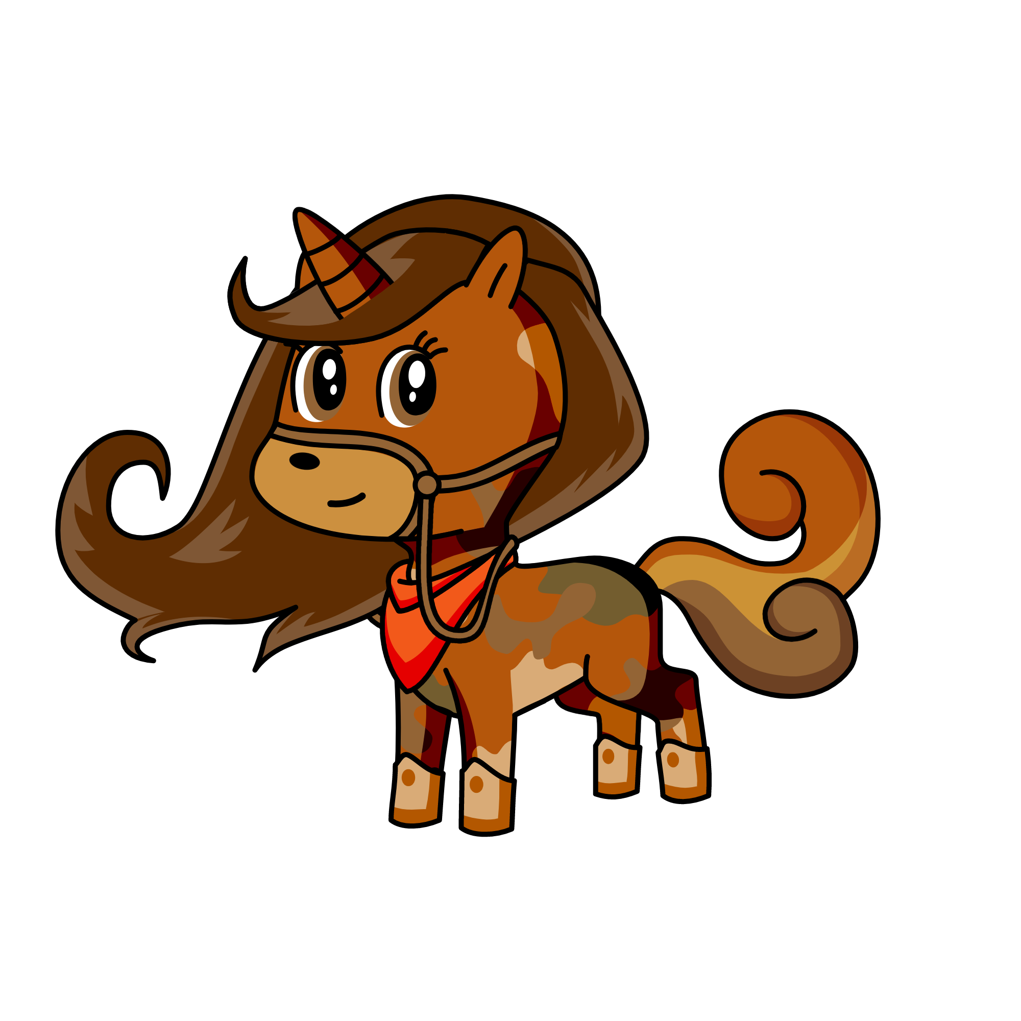 brownie, the unicorn