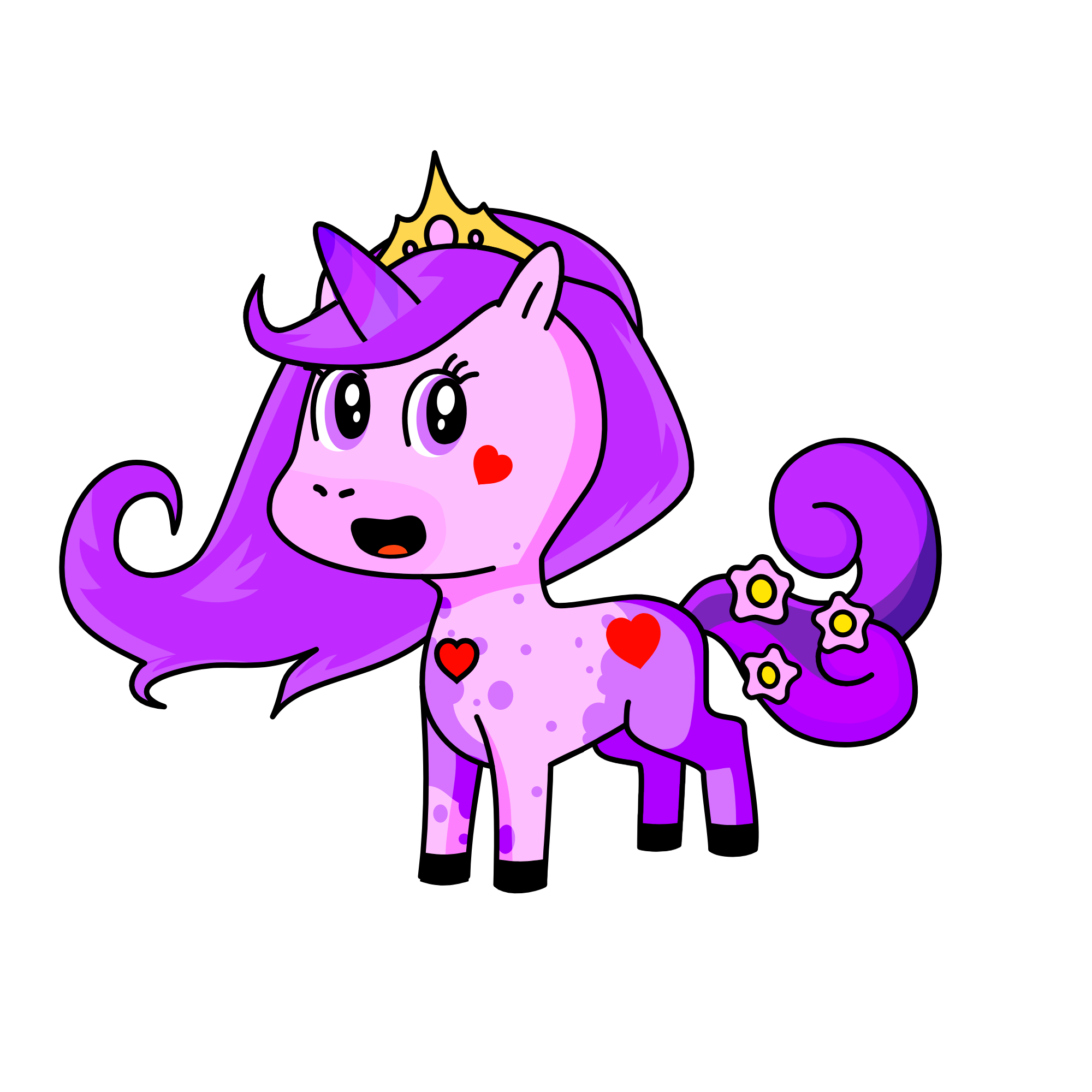 Heart, the unicorn