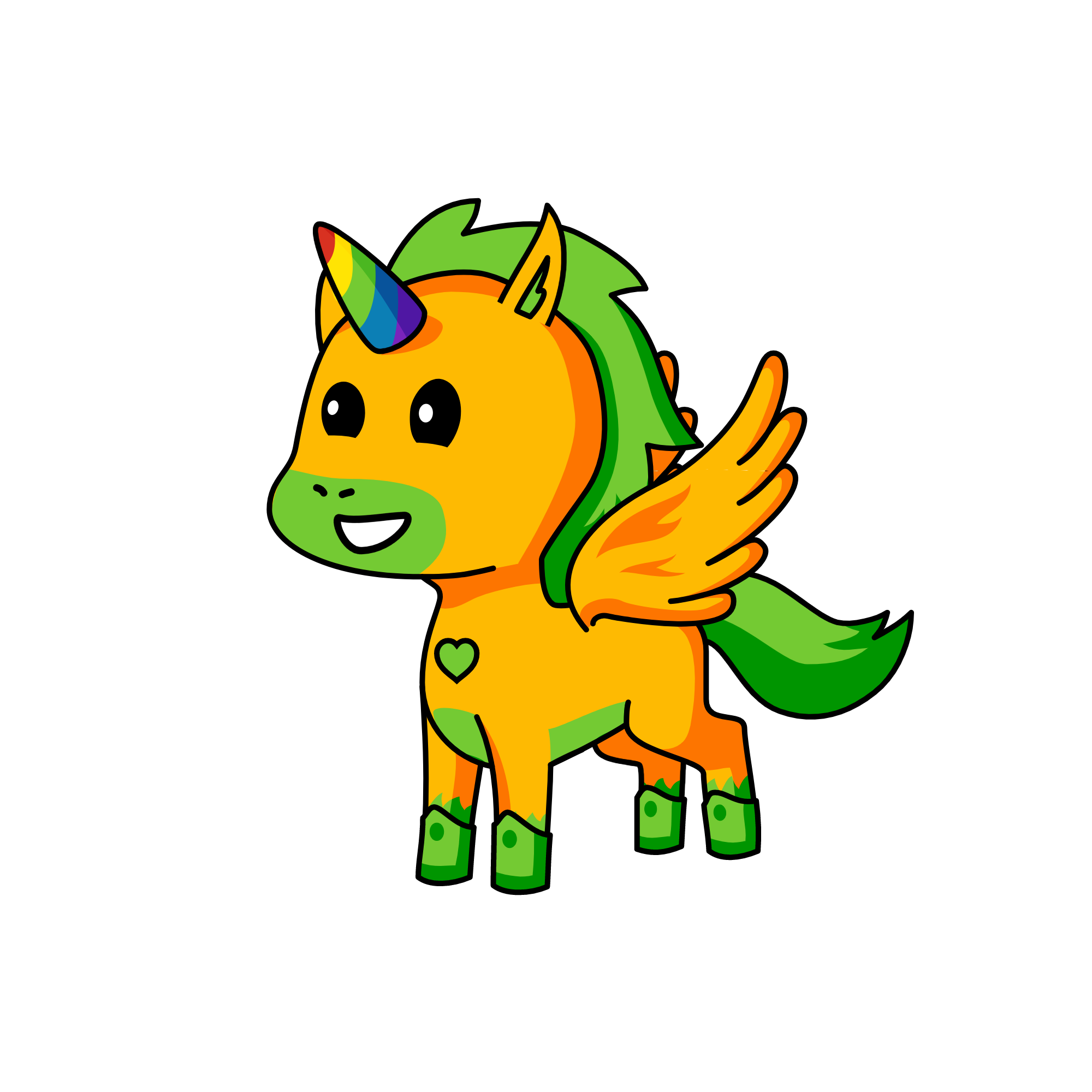 Simba, the unicorn