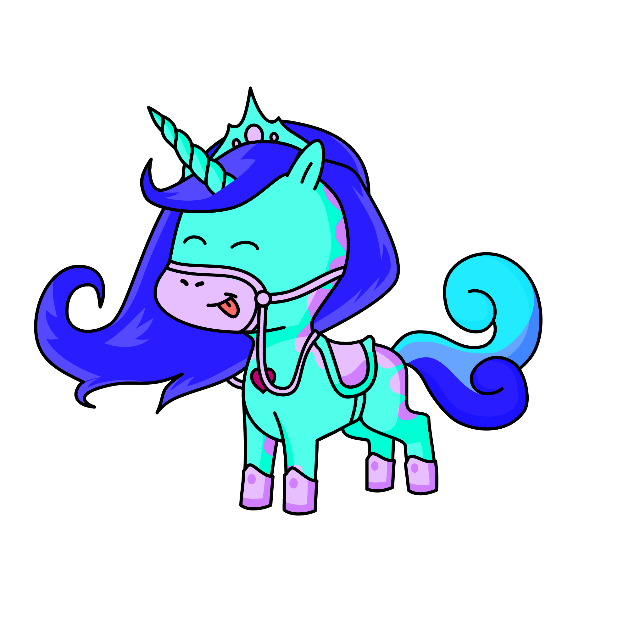 Night Queen, the unicorn
