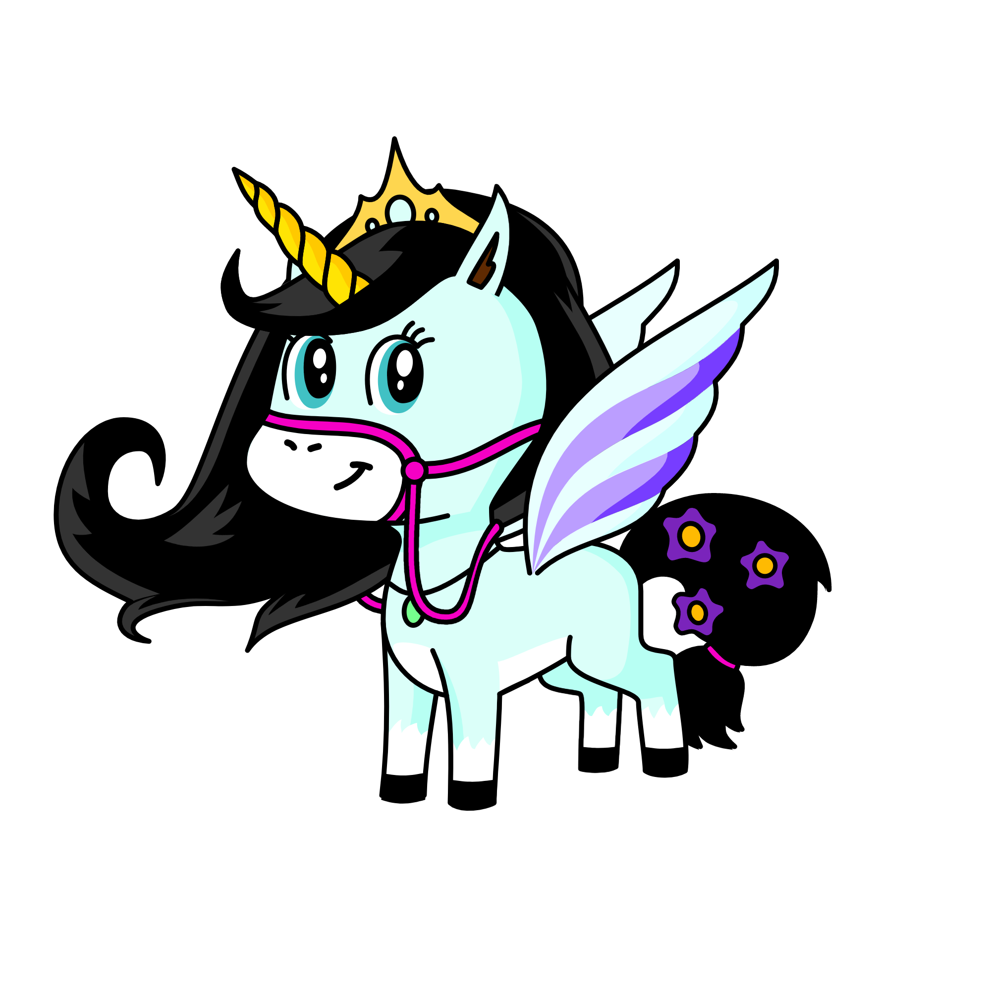 Queen Anastasia, the unicorn
