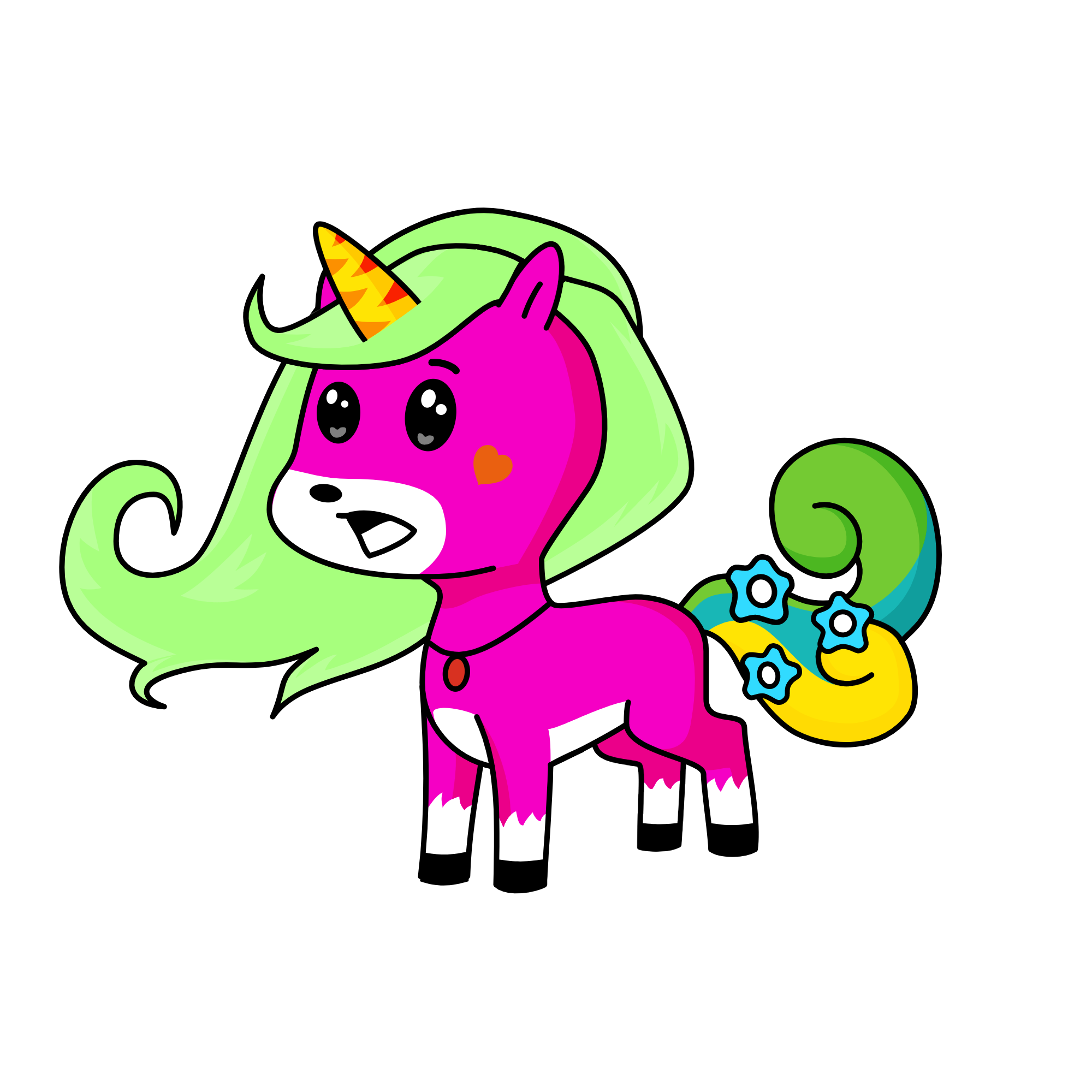 lacy , the unicorn