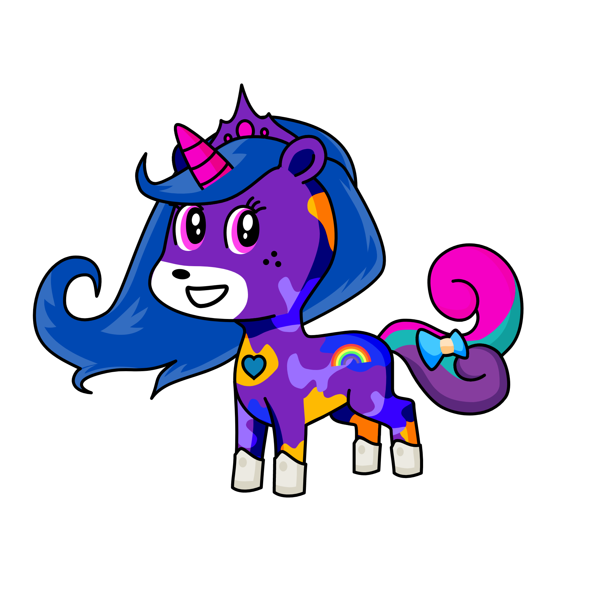 Bettina, the unicorn
