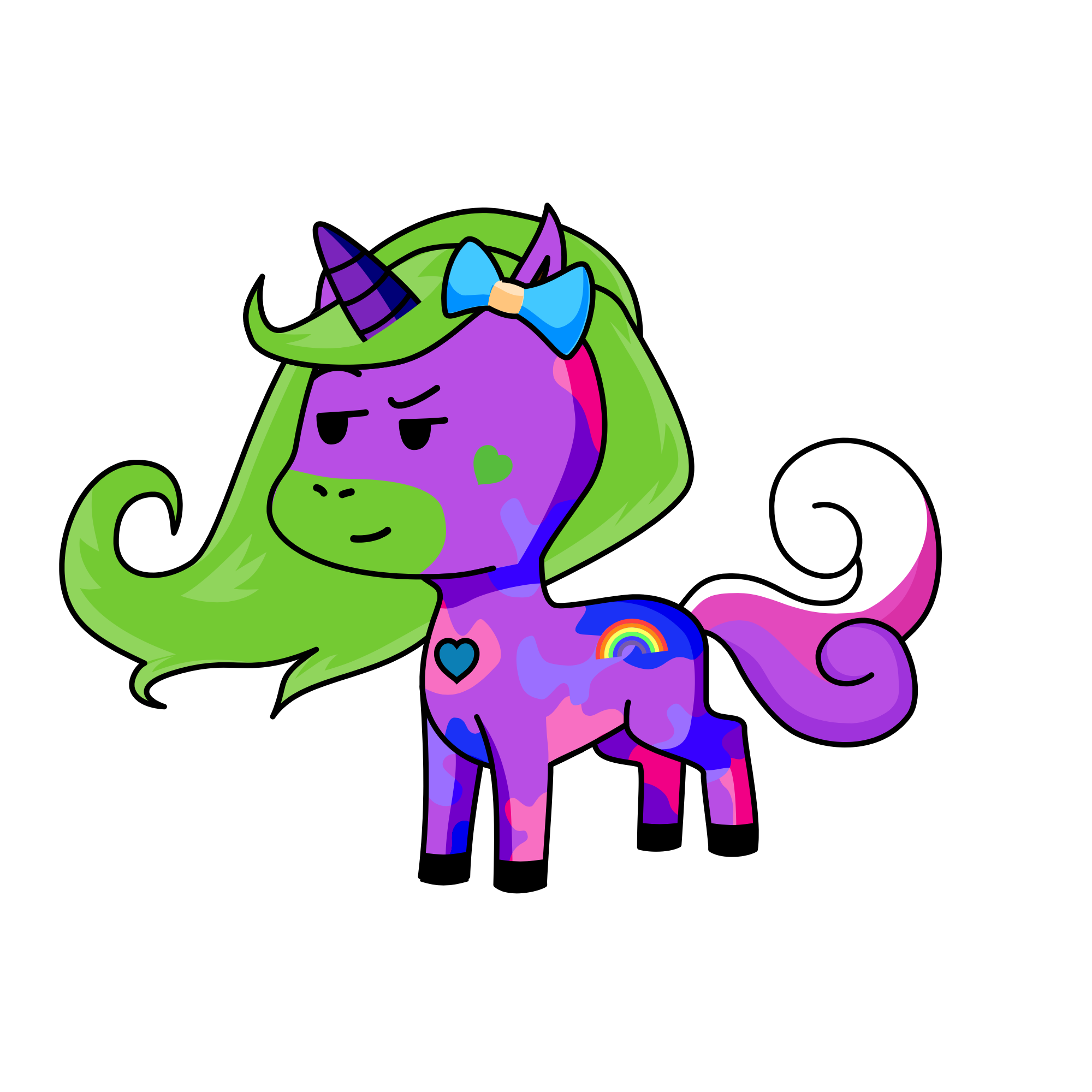 Ravenna, the unicorn