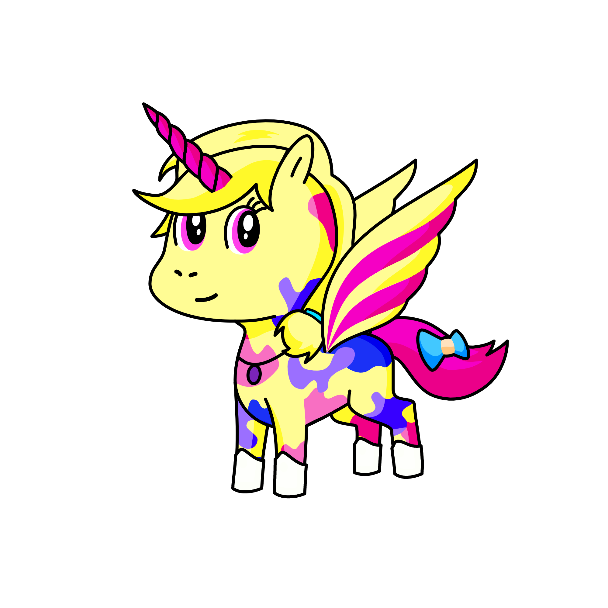 Rosa, the unicorn