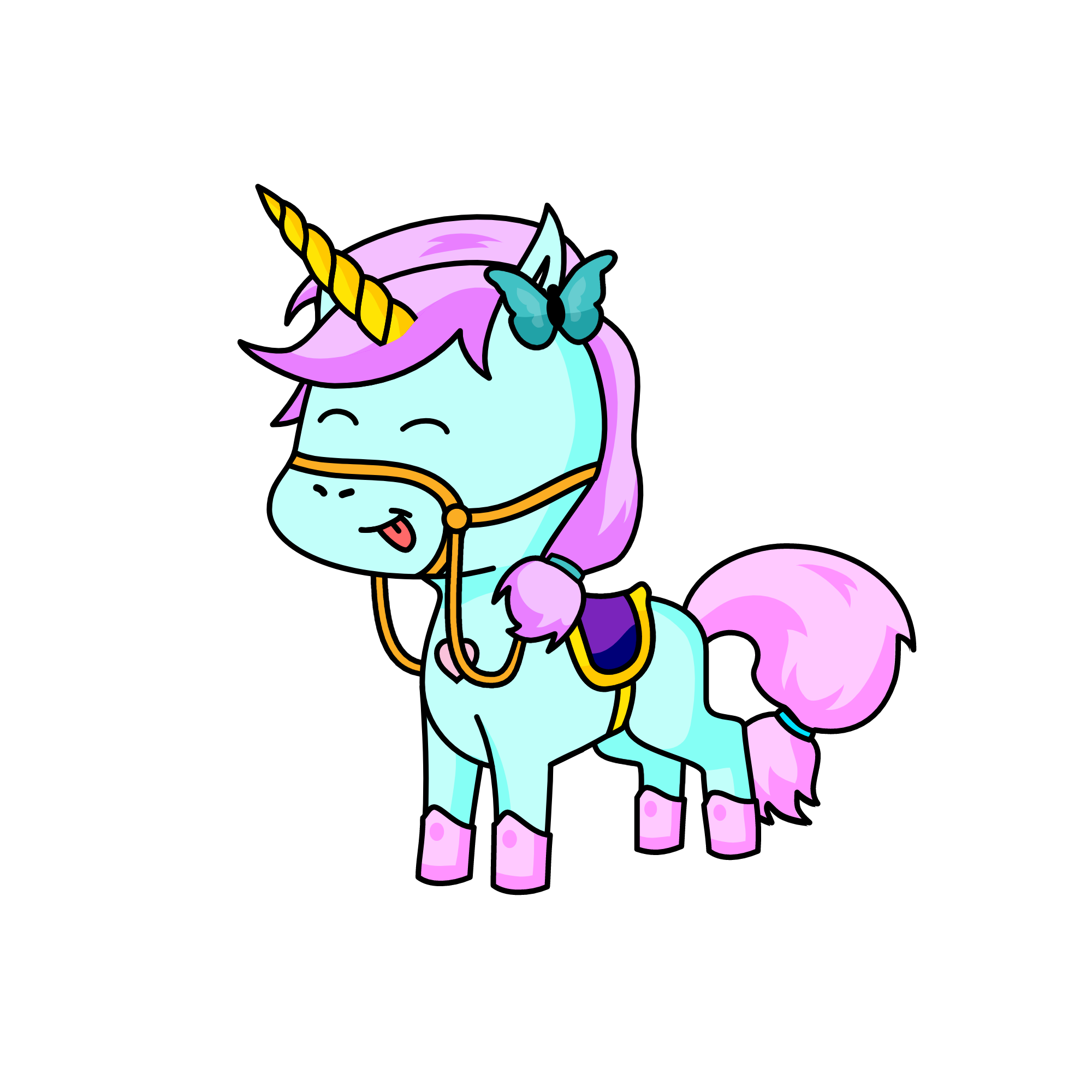 Lily Firefly, the unicorn
