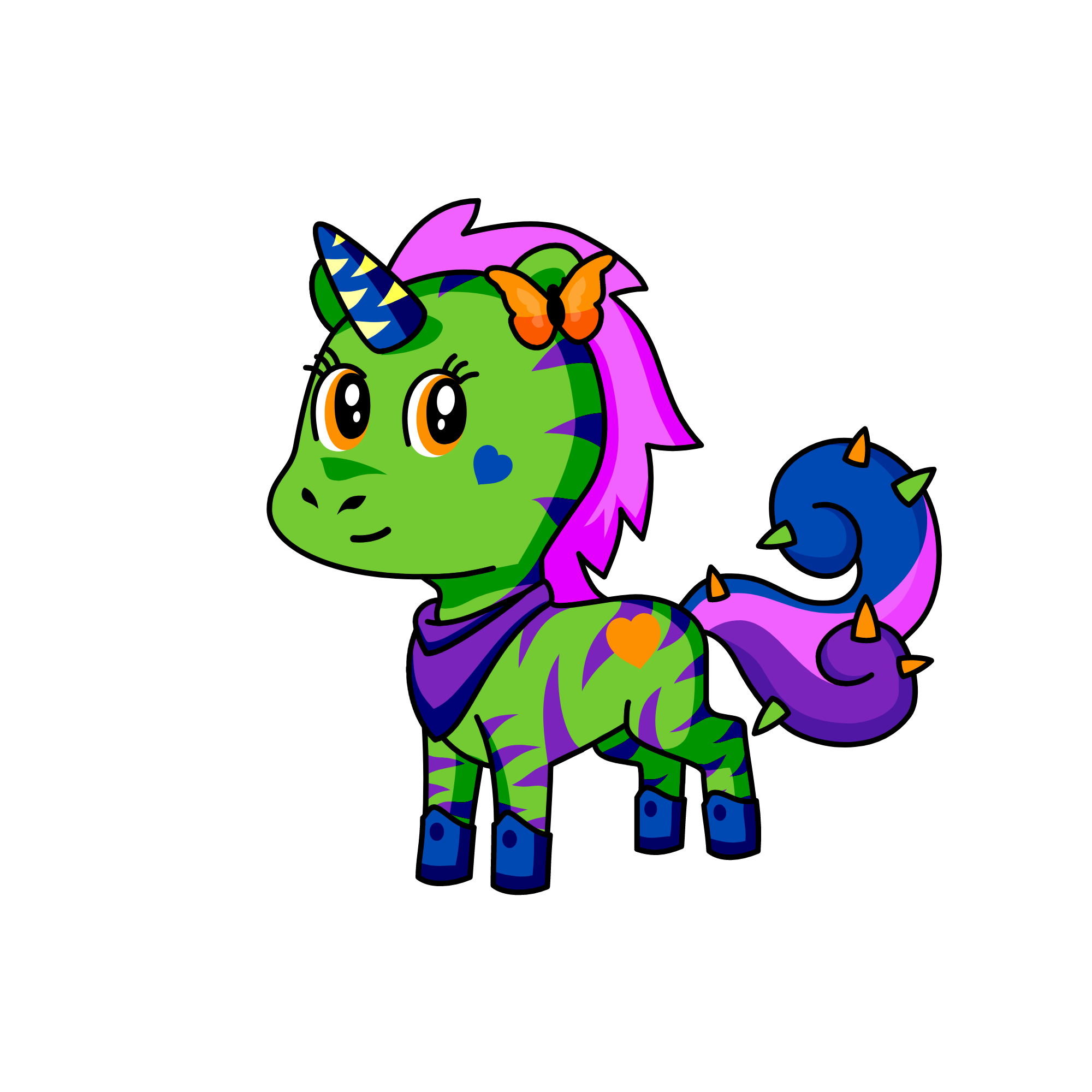 NightShade, the unicorn
