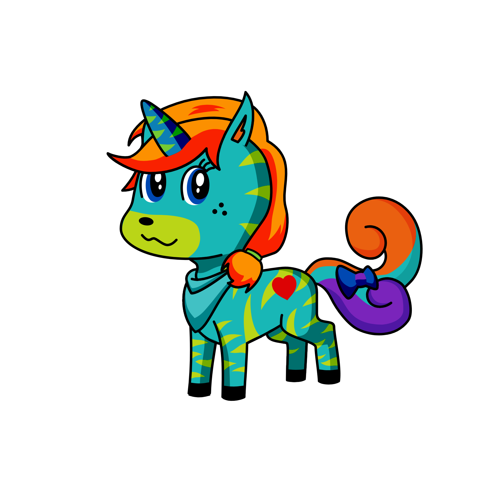 VOMIT!!!, the unicorn