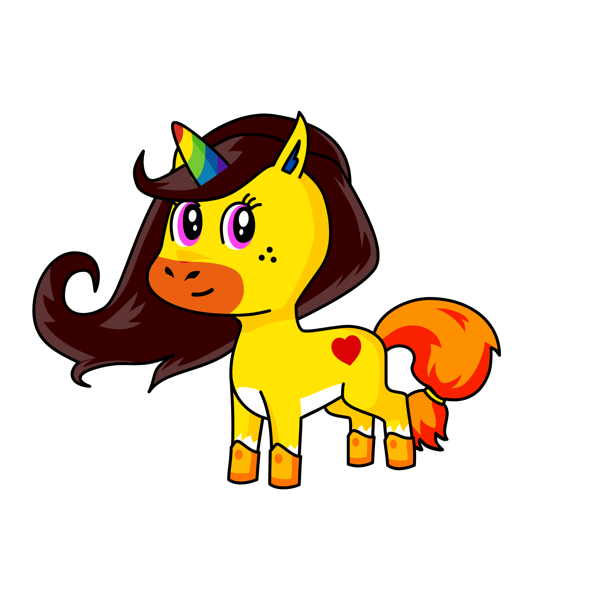 Belle, the unicorn