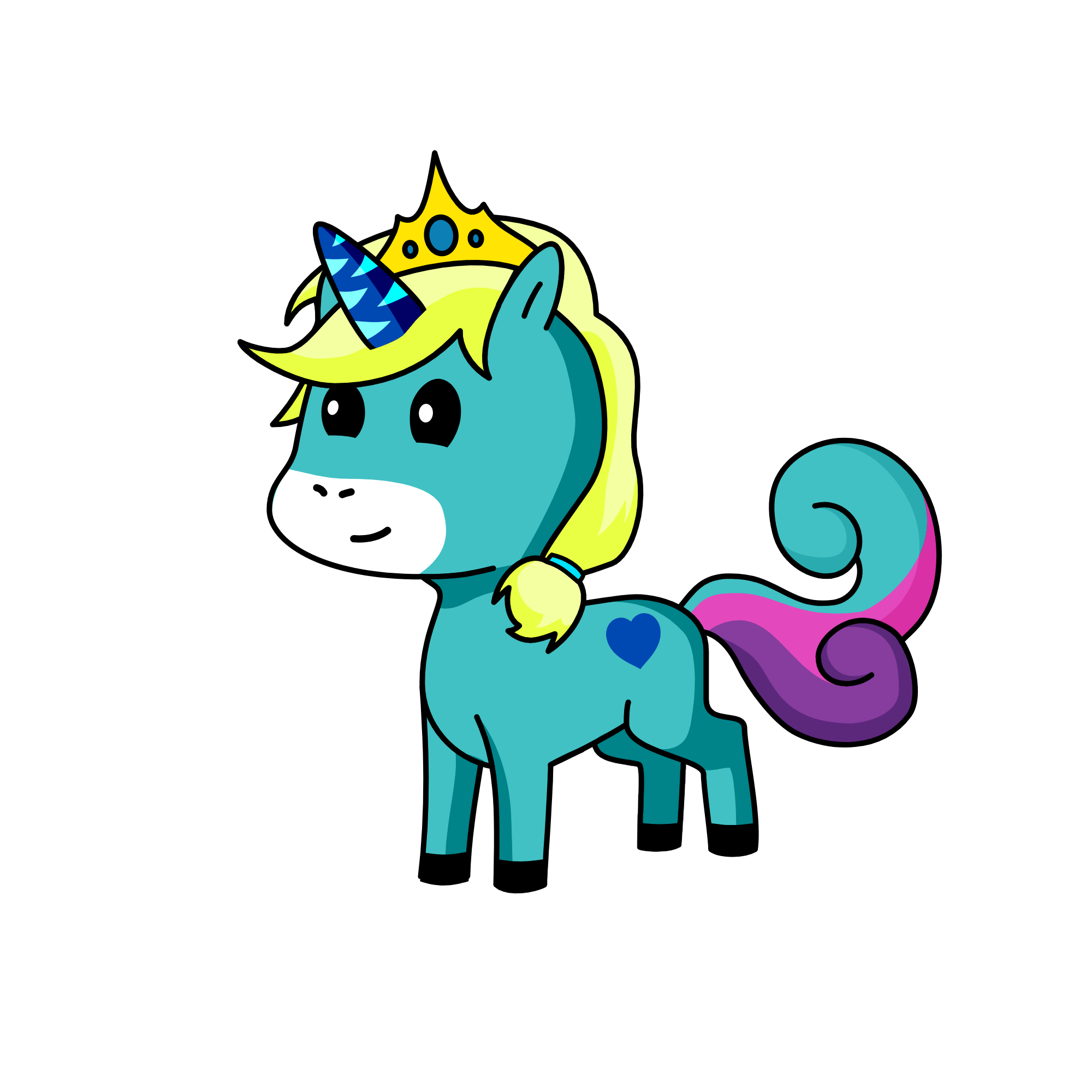 Elsa, the unicorn