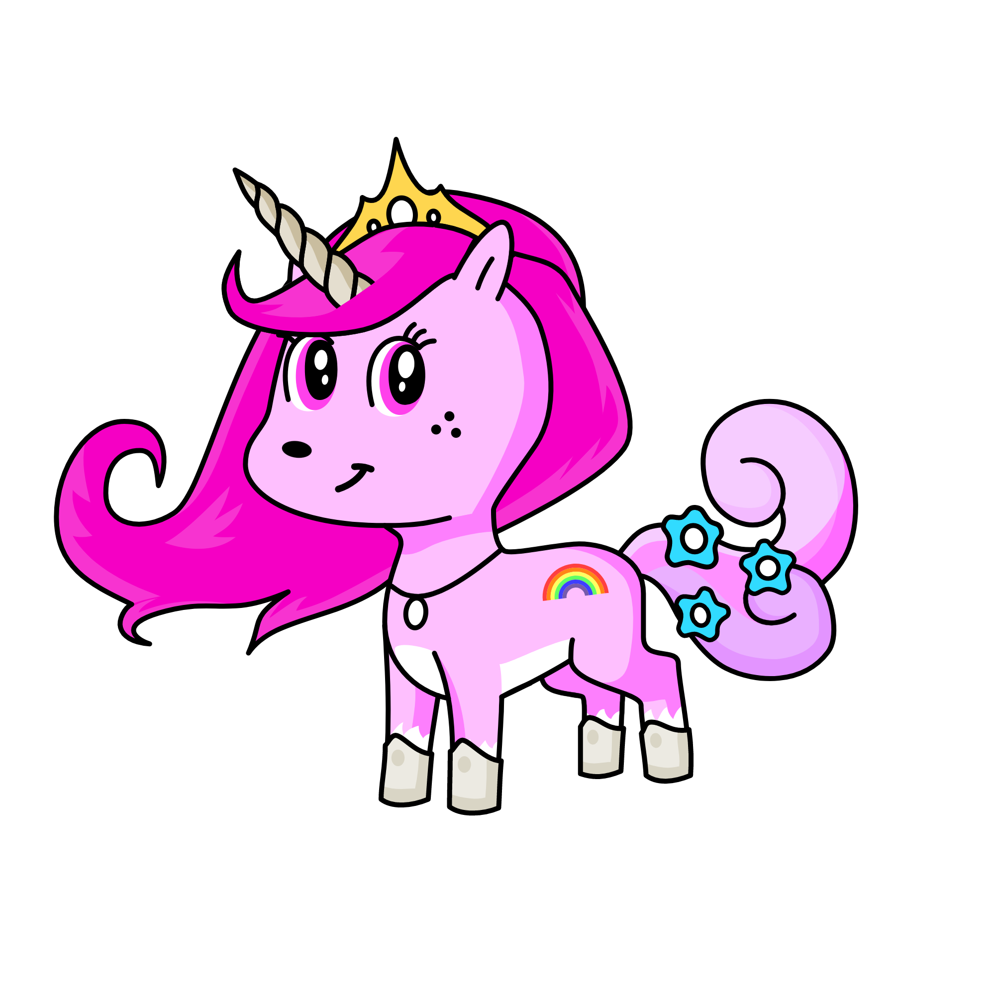 pon pon , the unicorn