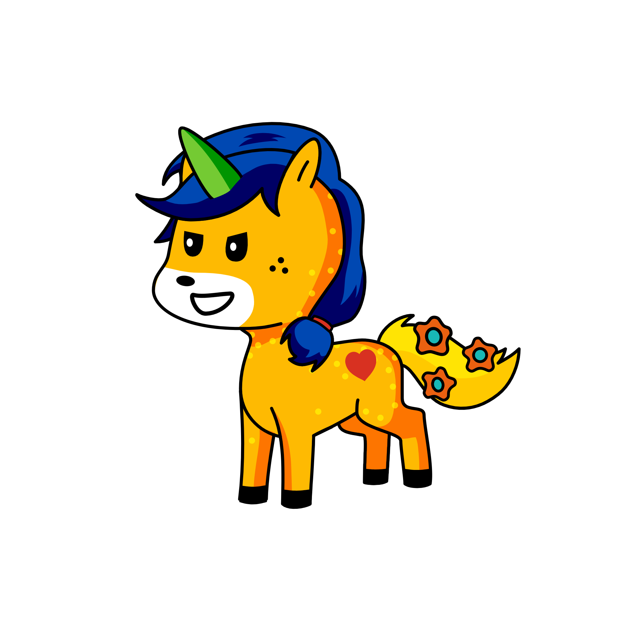 YELLOI, the unicorn