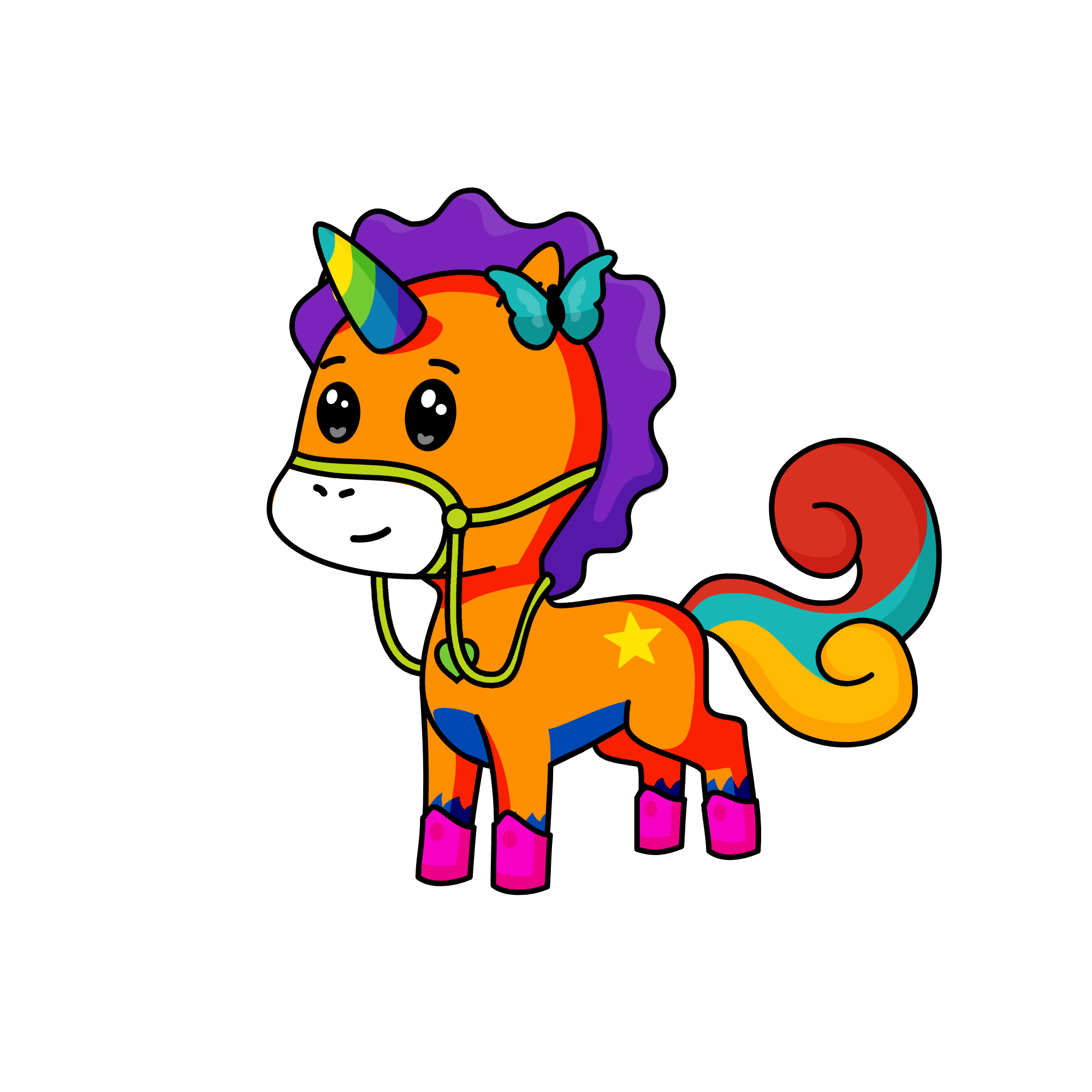 Nevaeh, the unicorn