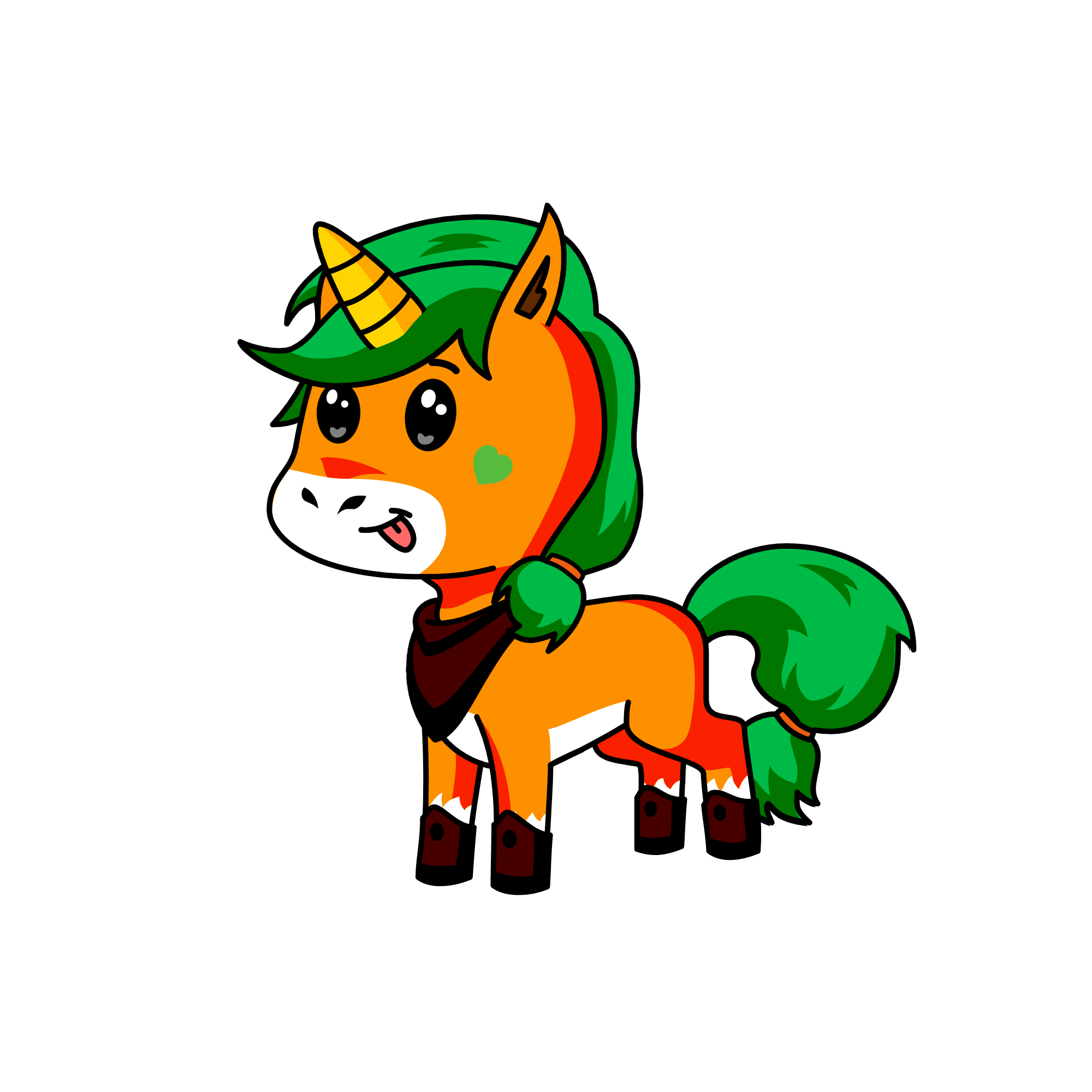 fierce, the unicorn