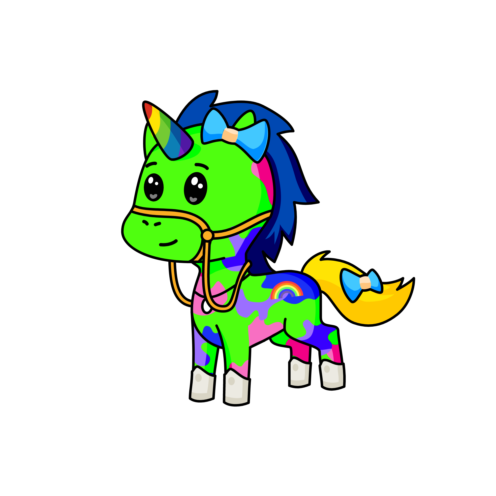 ;,.ll, the unicorn