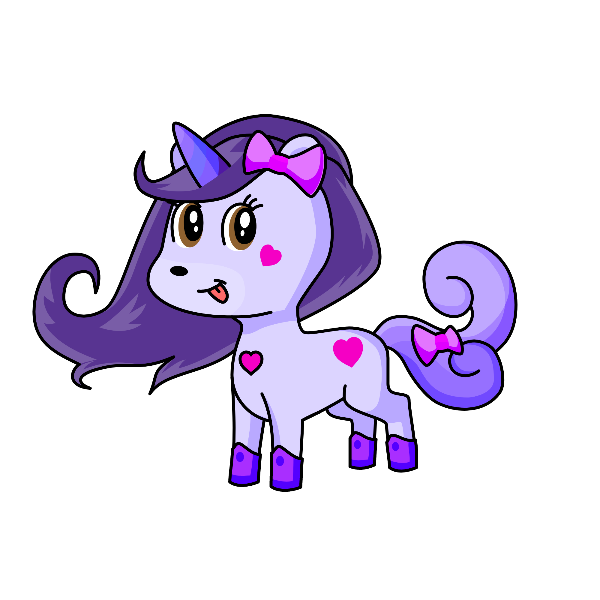 Lypli, the unicorn