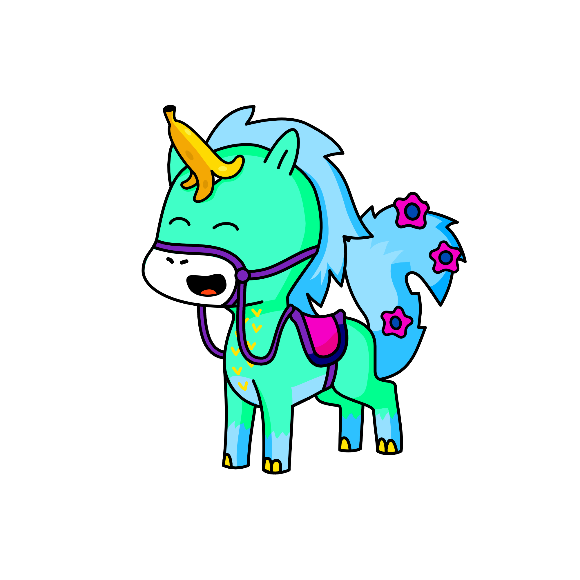 scarchagreen, the unicorn