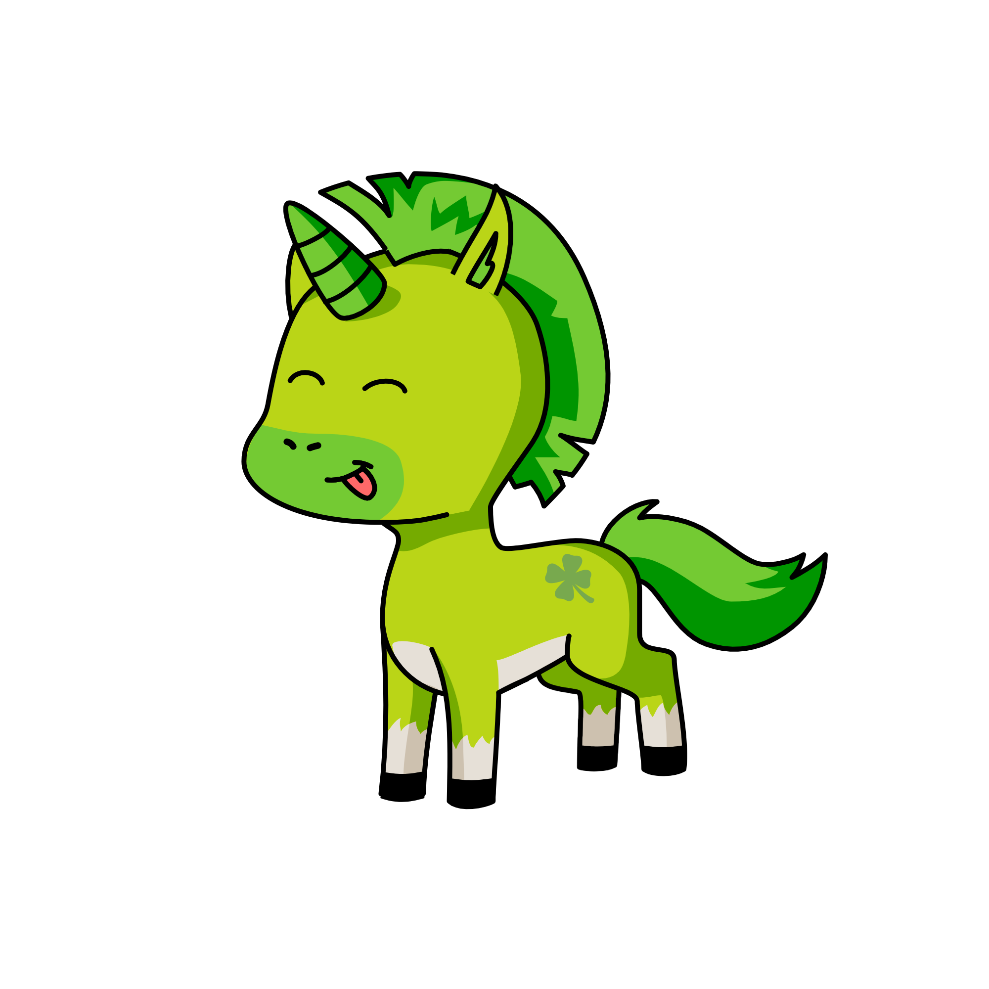 Leaf, the unicorn