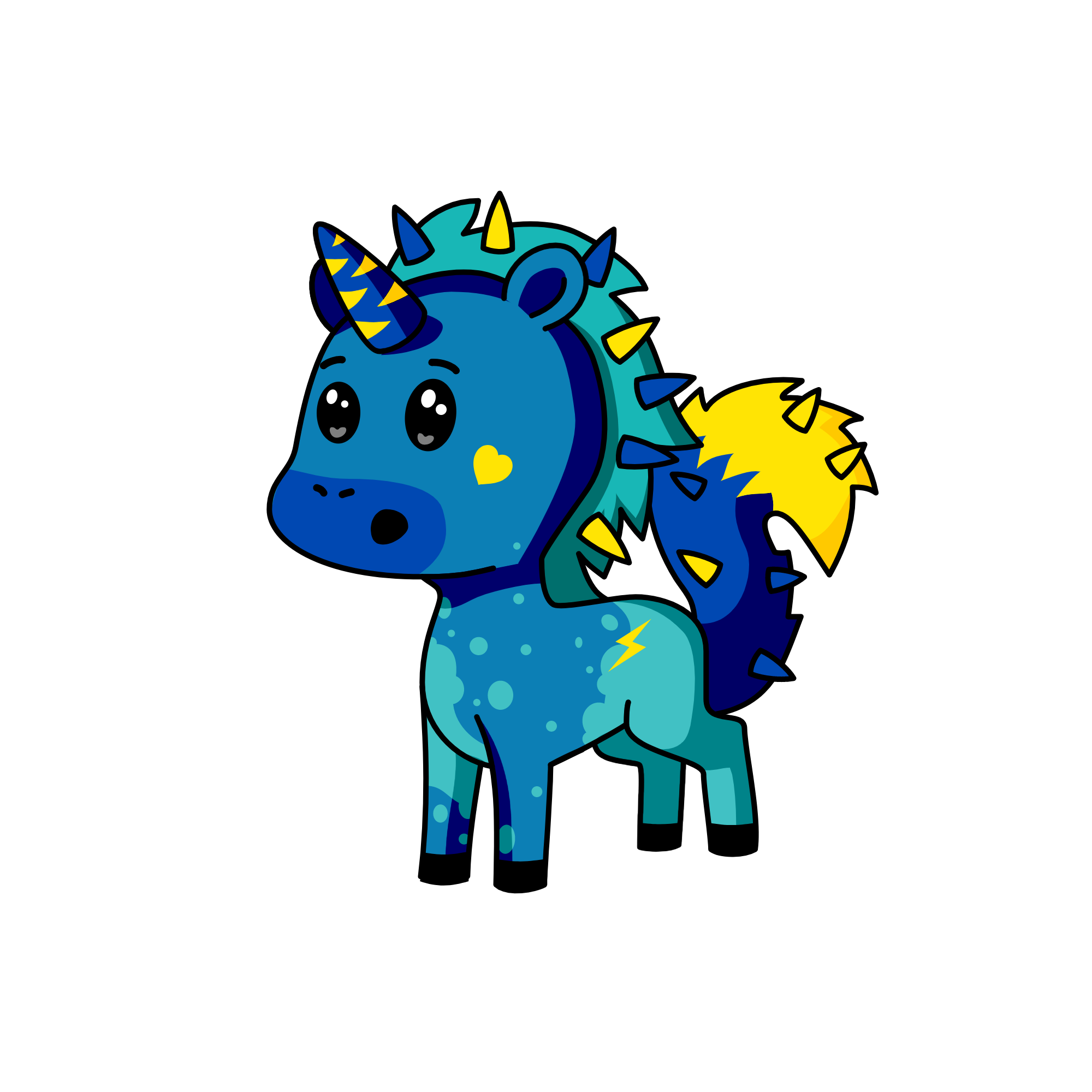flash, the unicorn