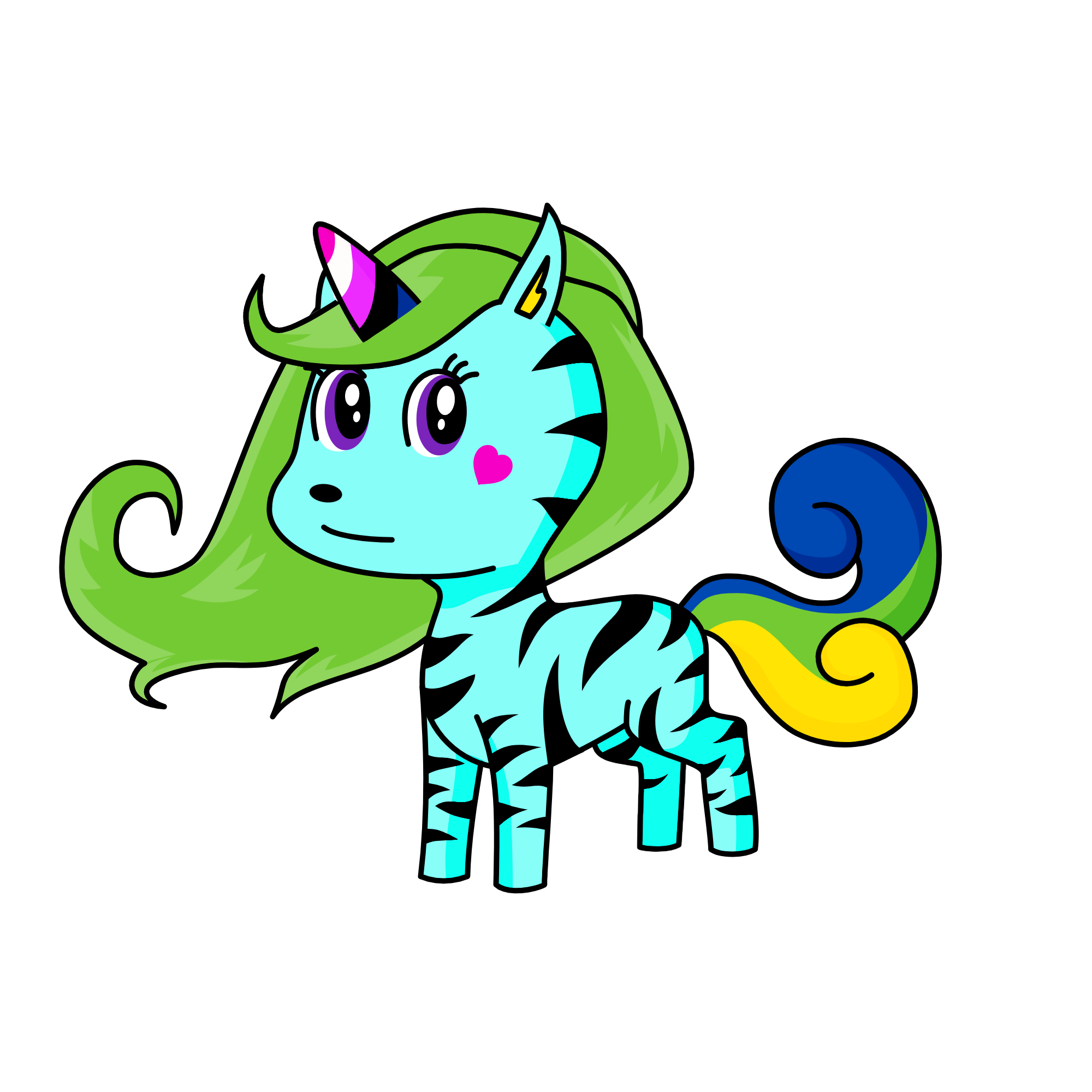 Paula, the unicorn