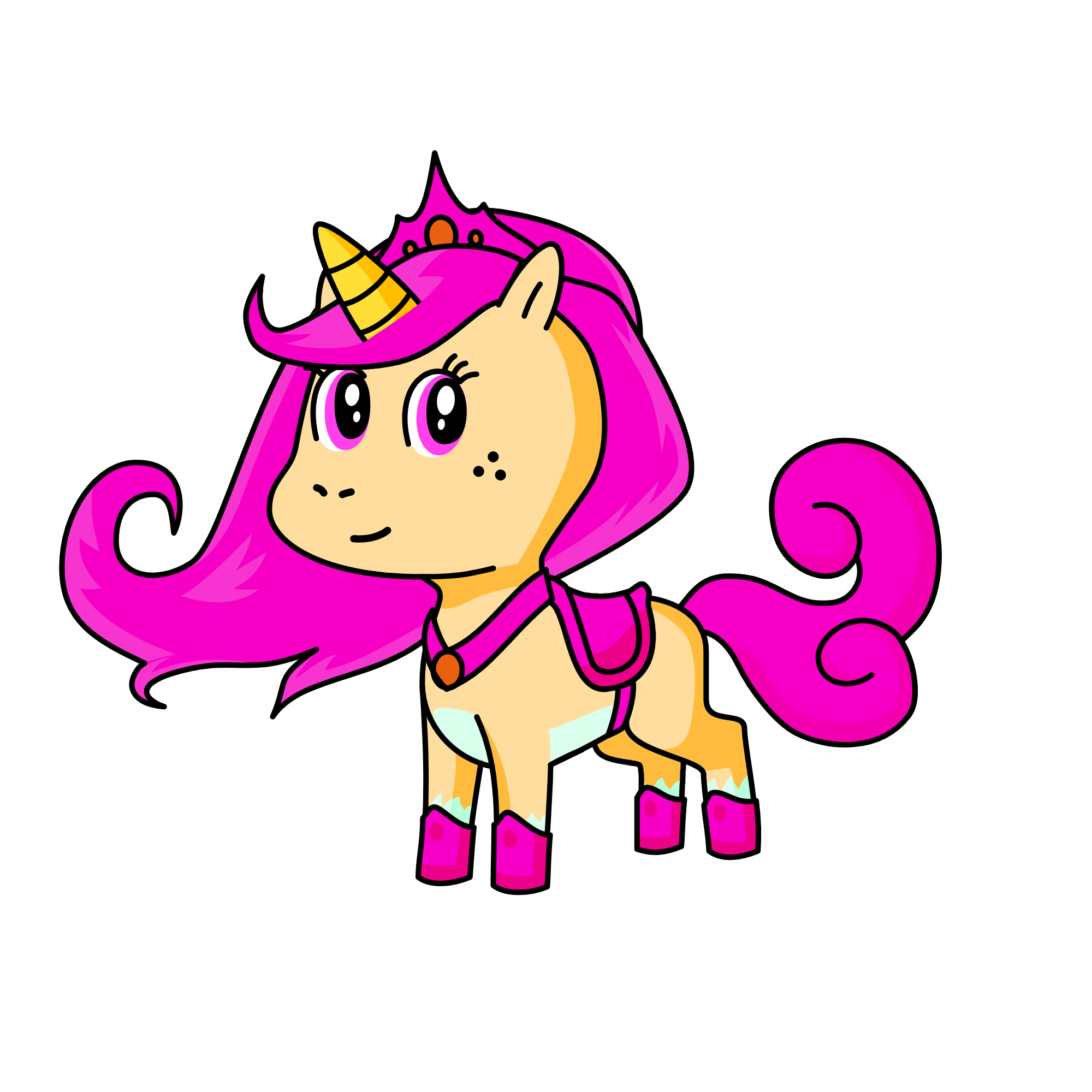 Love, the unicorn