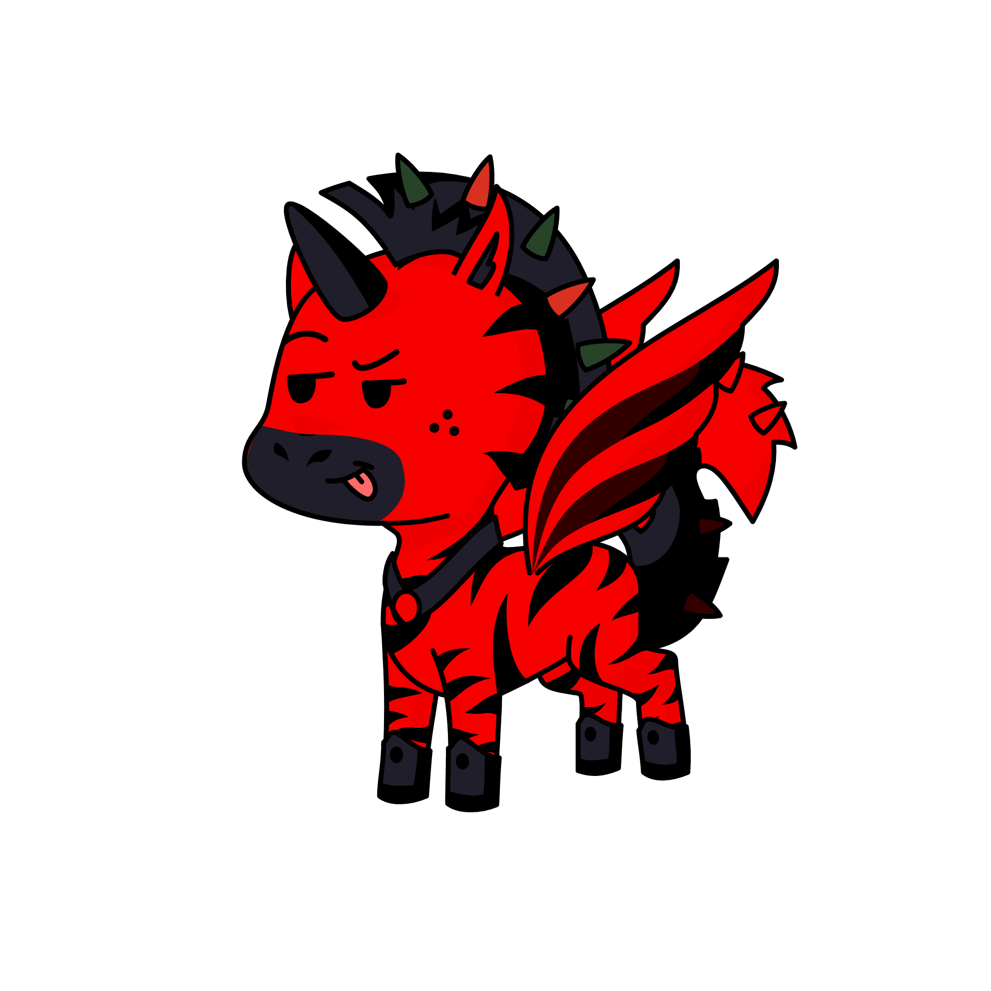 flame, the unicorn