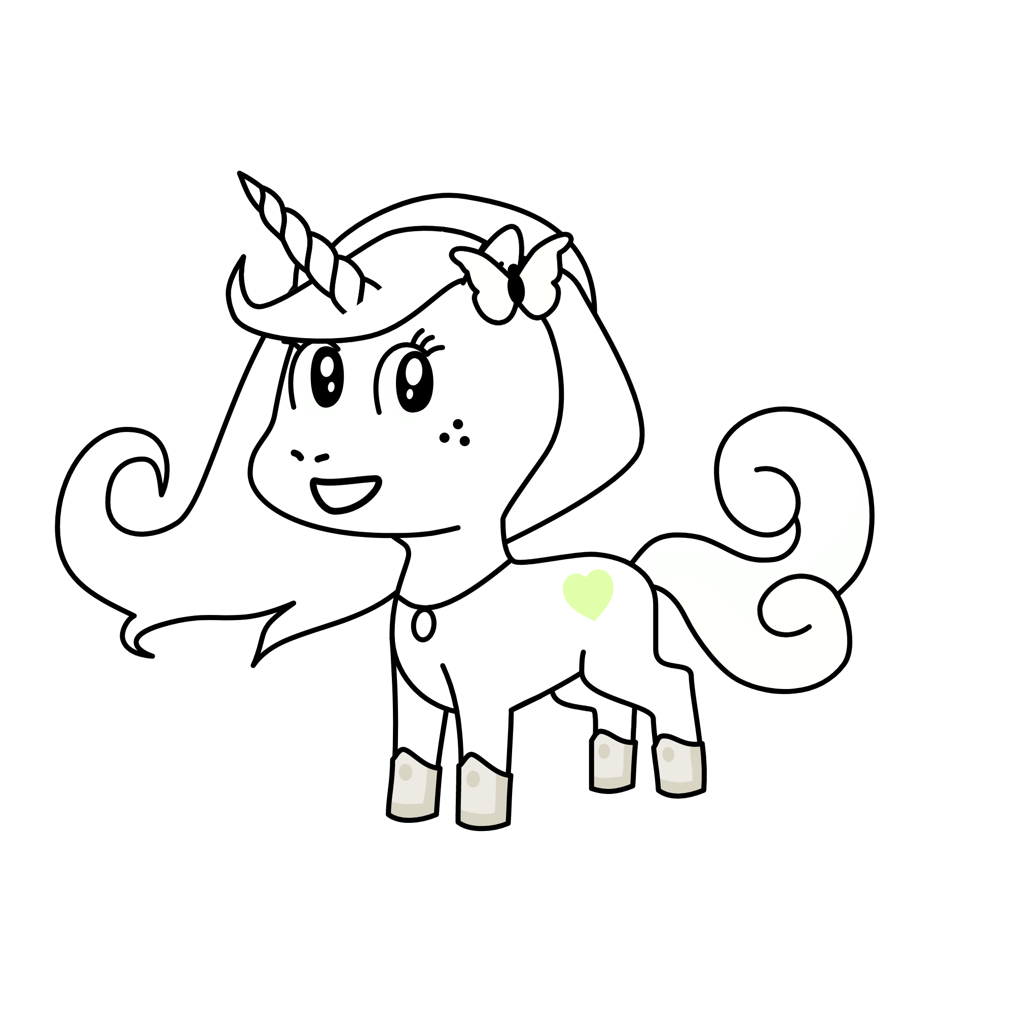 Angel Soul, the unicorn