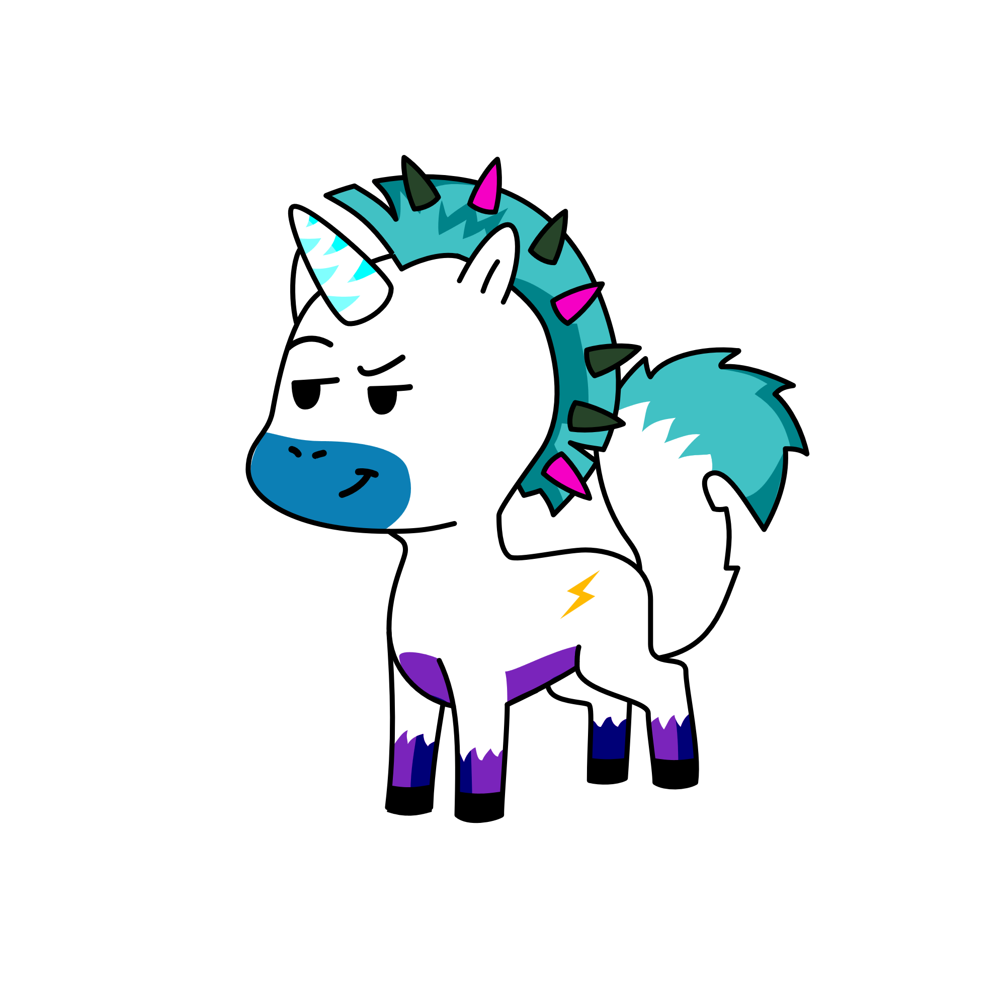 dj, the unicorn