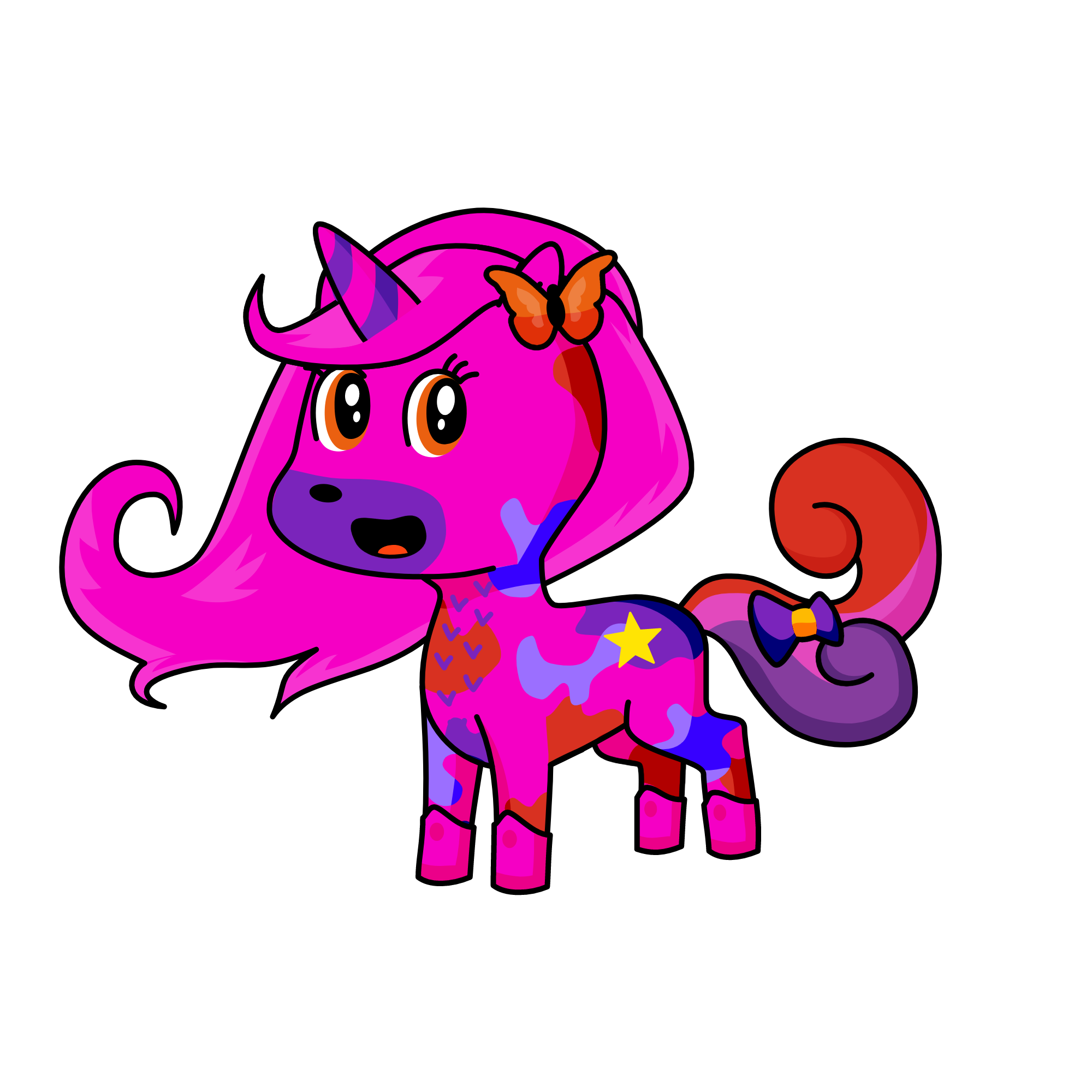 pie, the unicorn