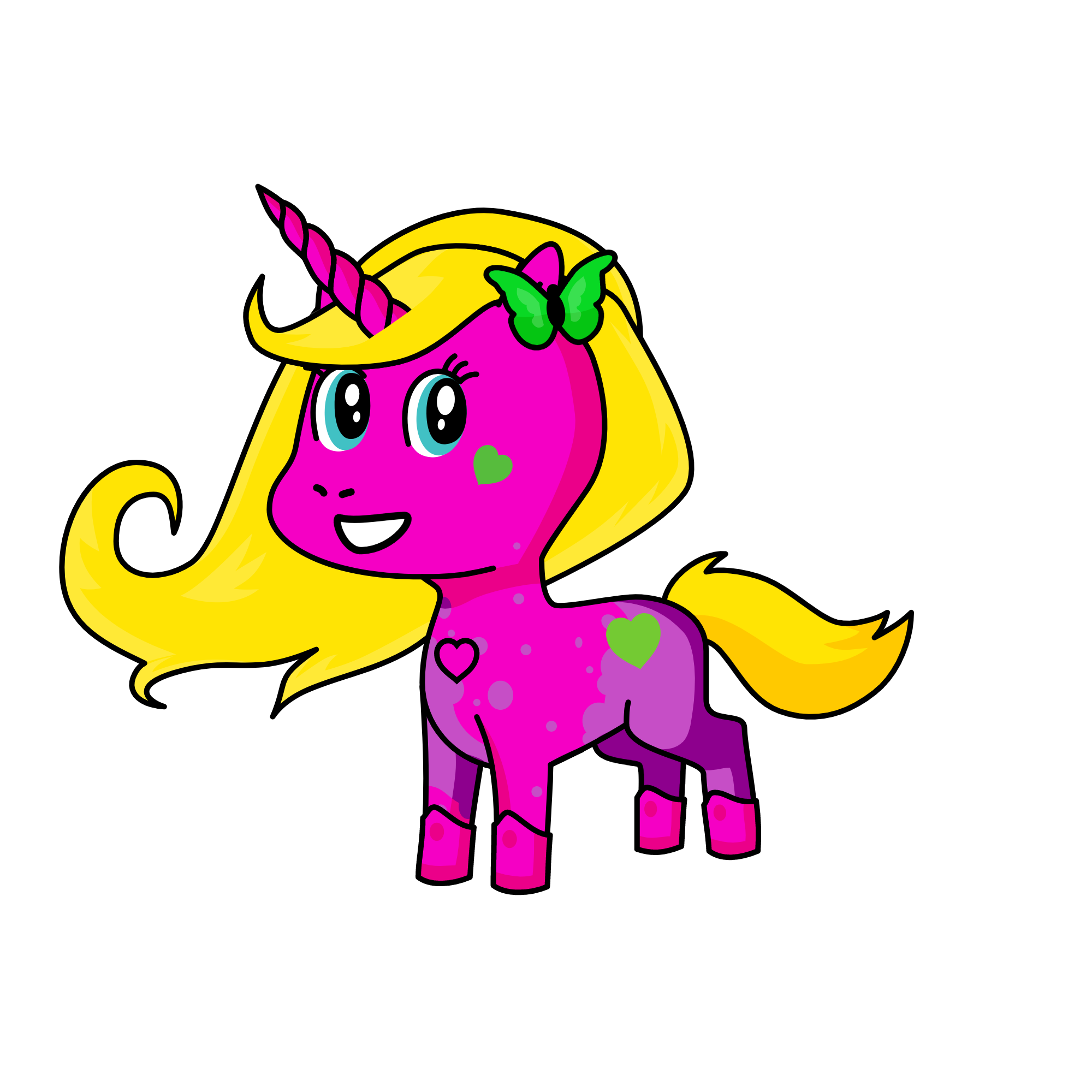LIZZY, the unicorn
