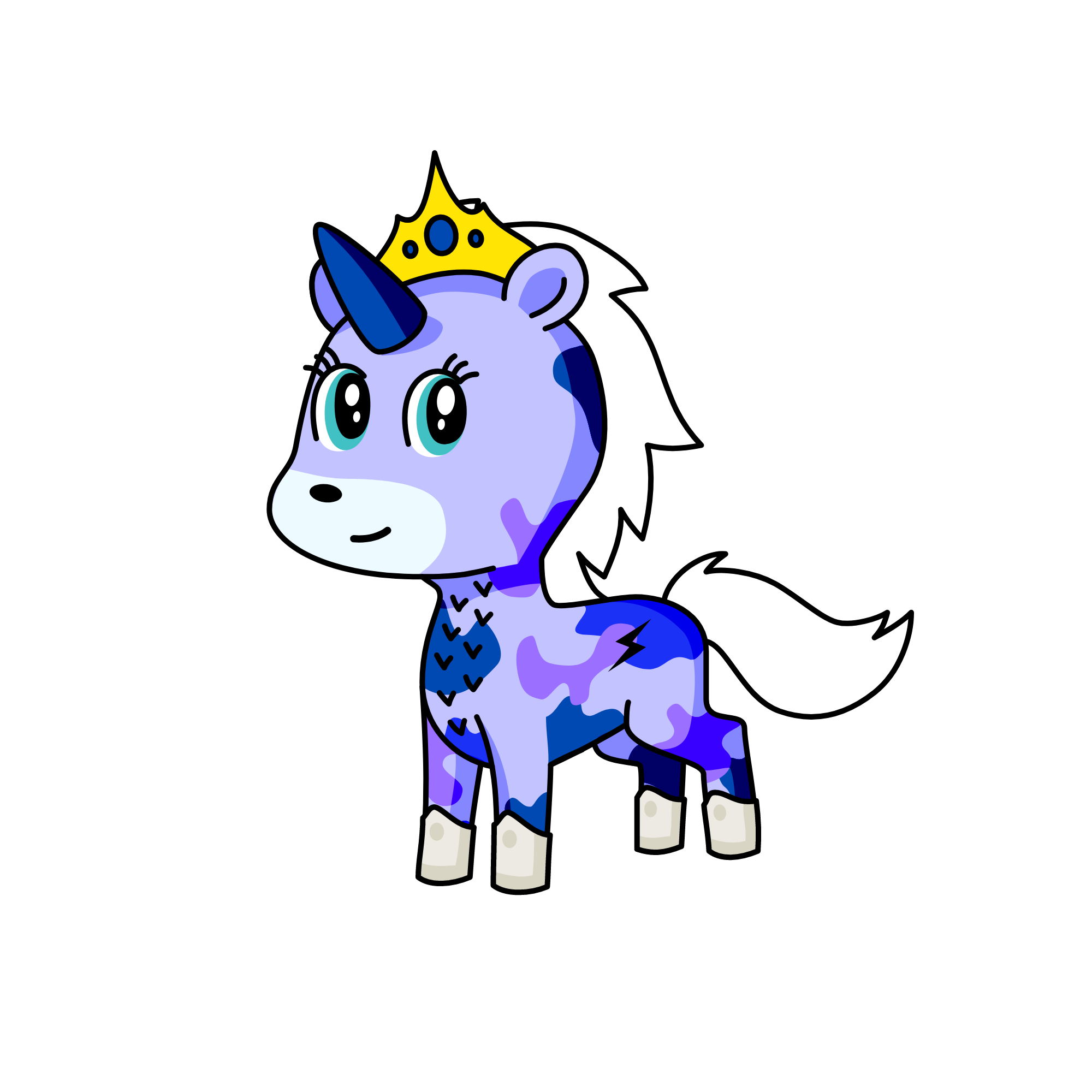 Midnight, the unicorn