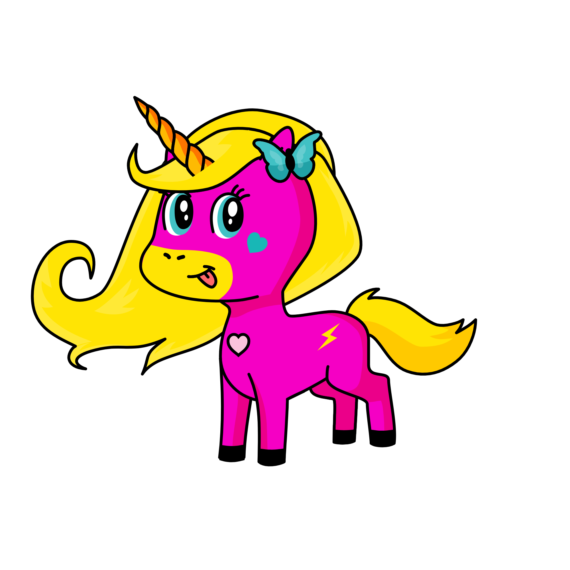 dizzy, the unicorn