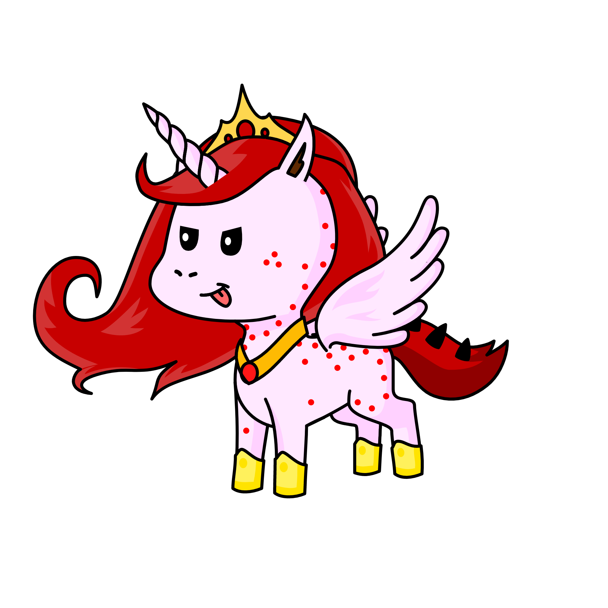 Bloodsom, the unicorn
