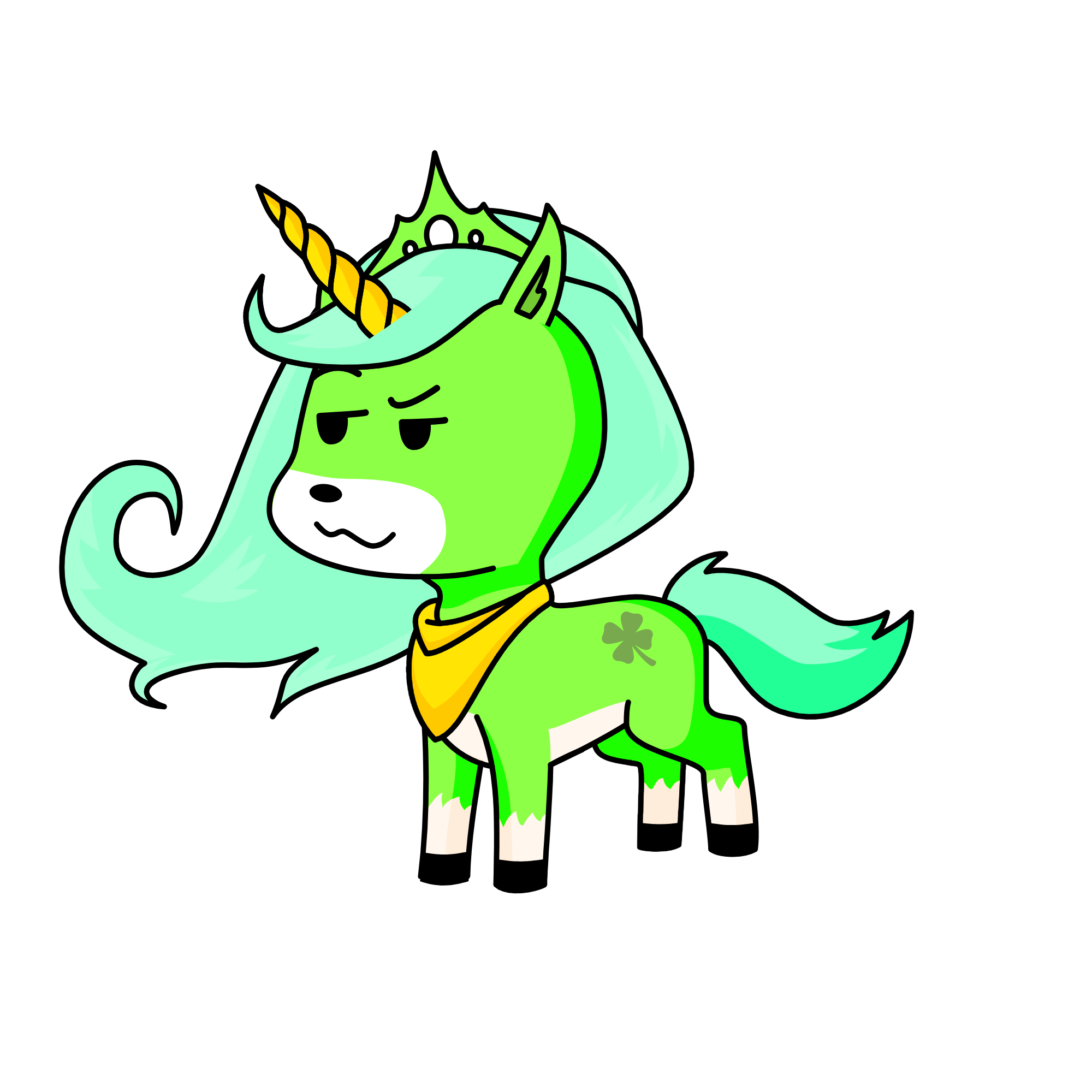 Avacado Queen, the unicorn