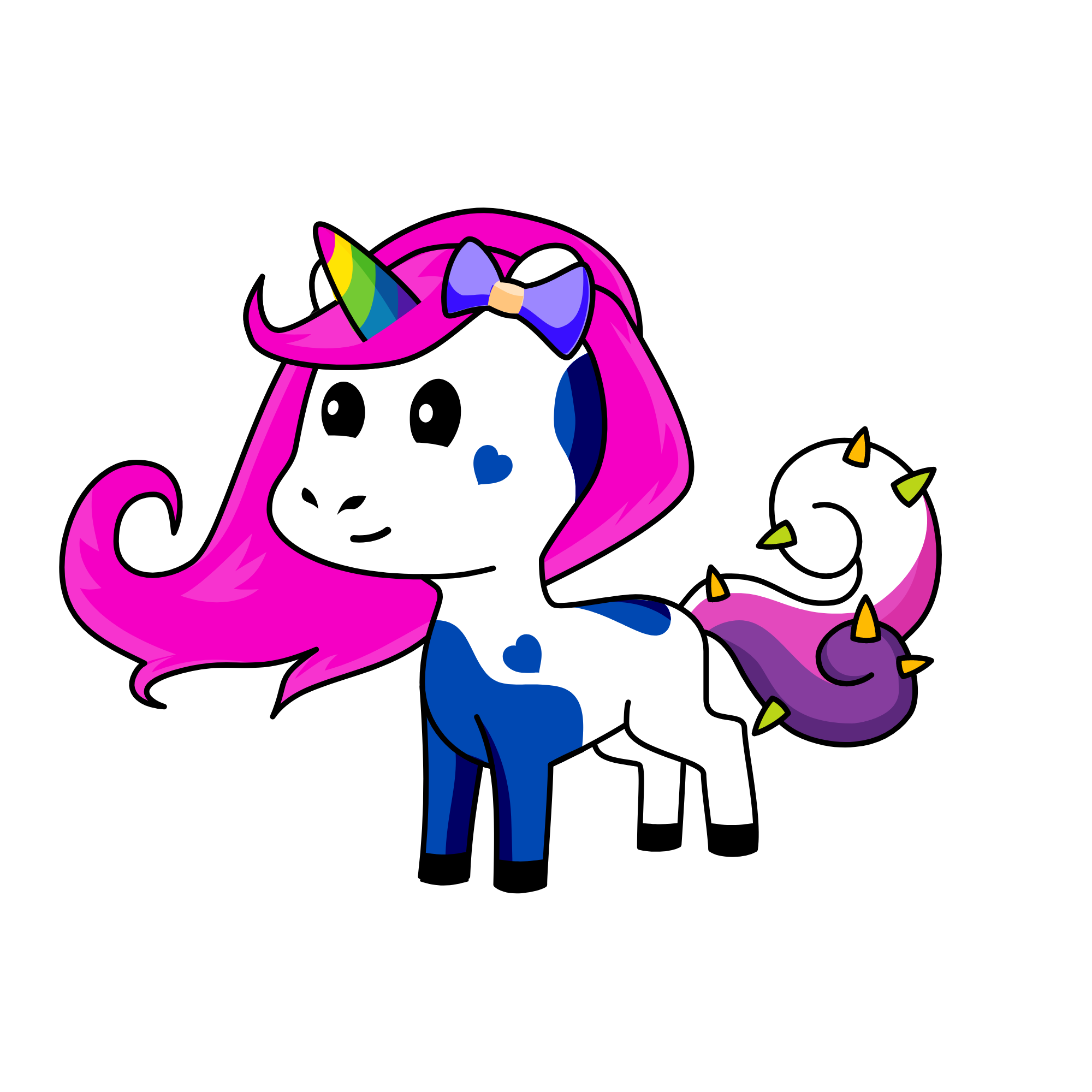 rainboom, the unicorn